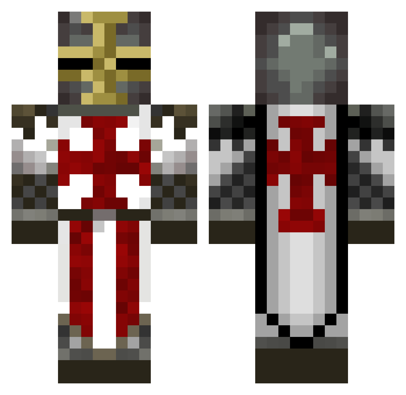TheSpecial05 Minecraft skin, front and back view