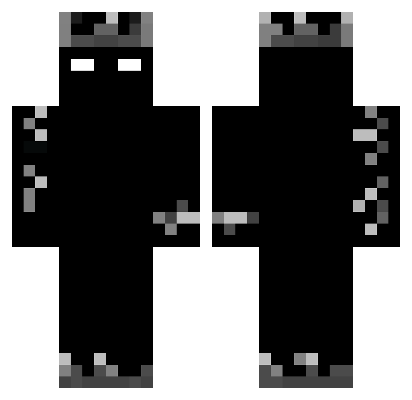 Tadoss_ Minecraft skin, front and back view