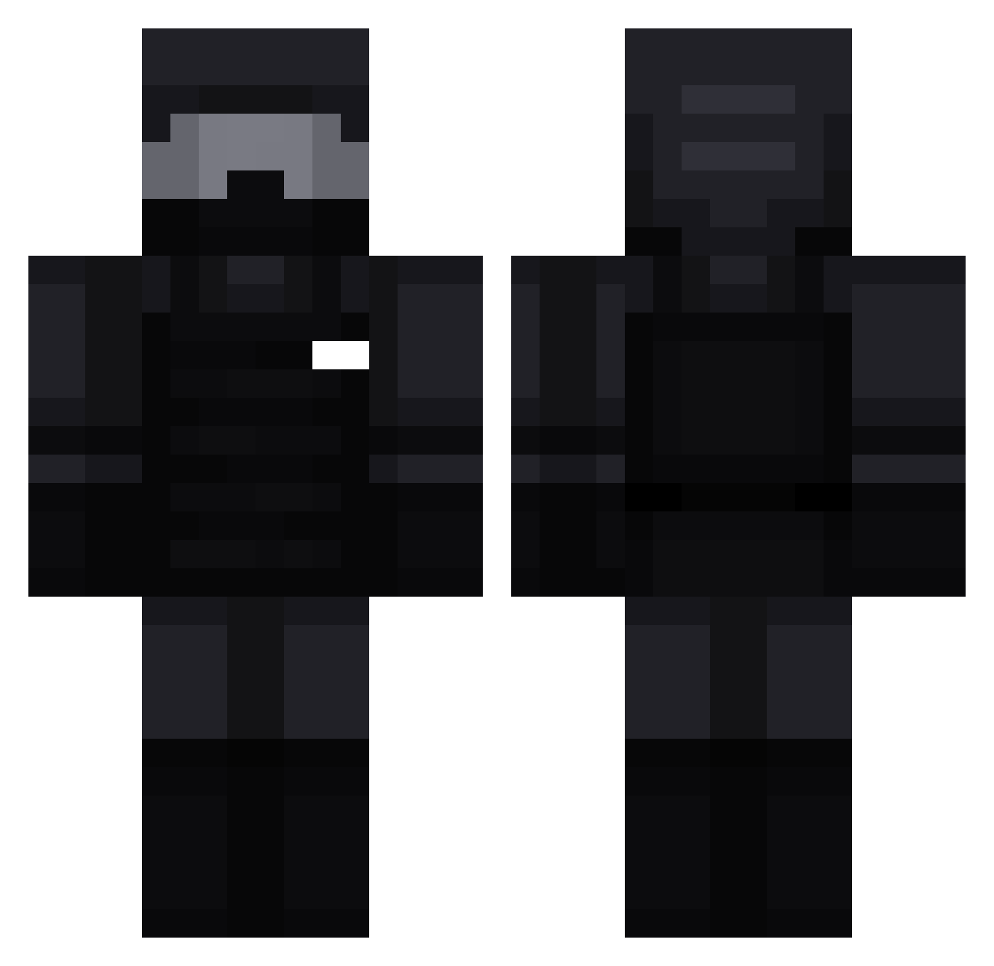 jonhdead3 Minecraft skin, front and back view