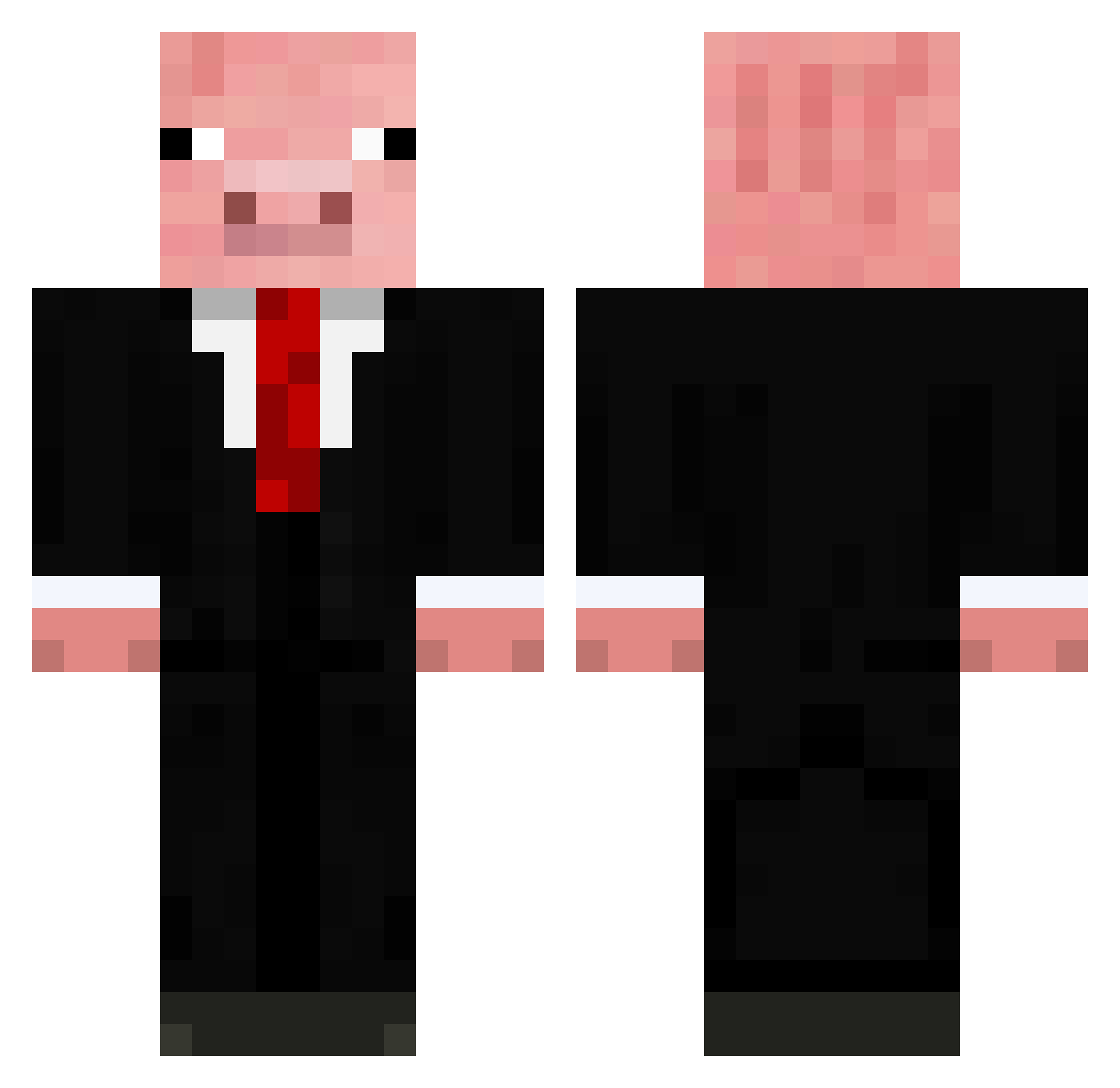 ammm1112 Minecraft skin, front and back view