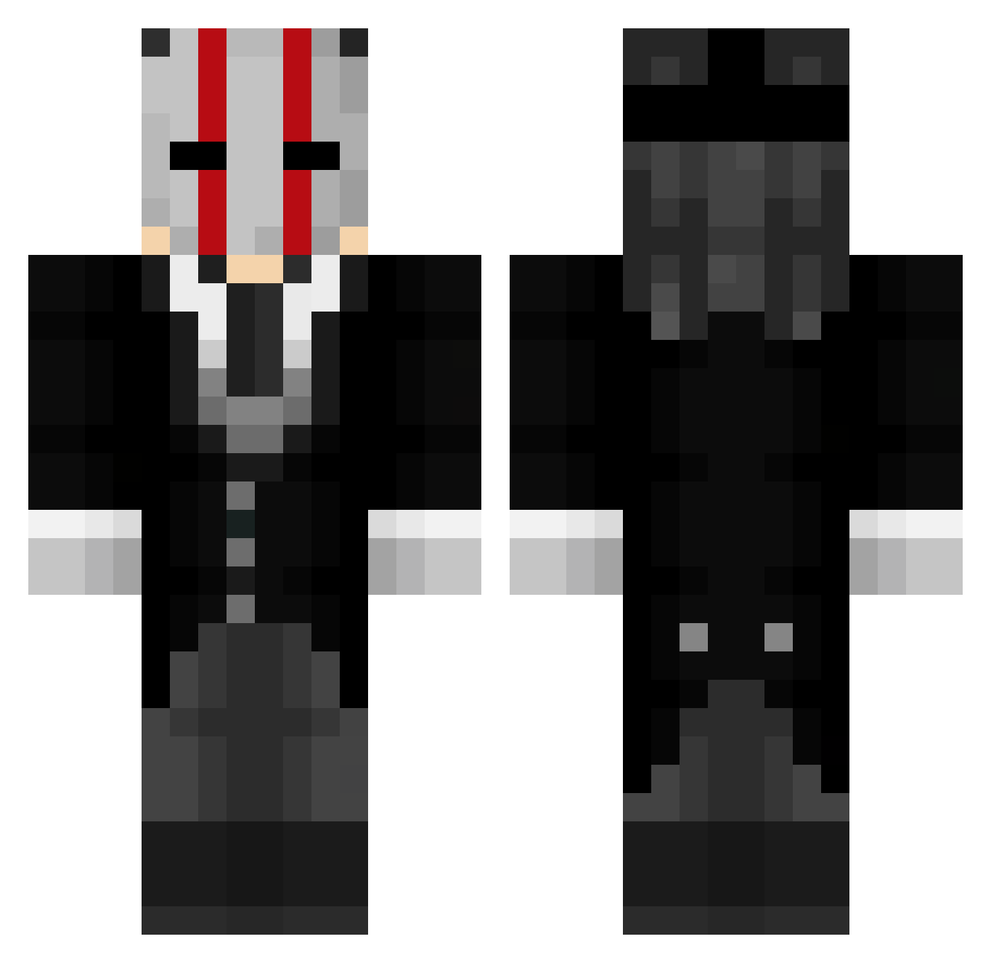 skipperlayne10 Minecraft skin, front and back view
