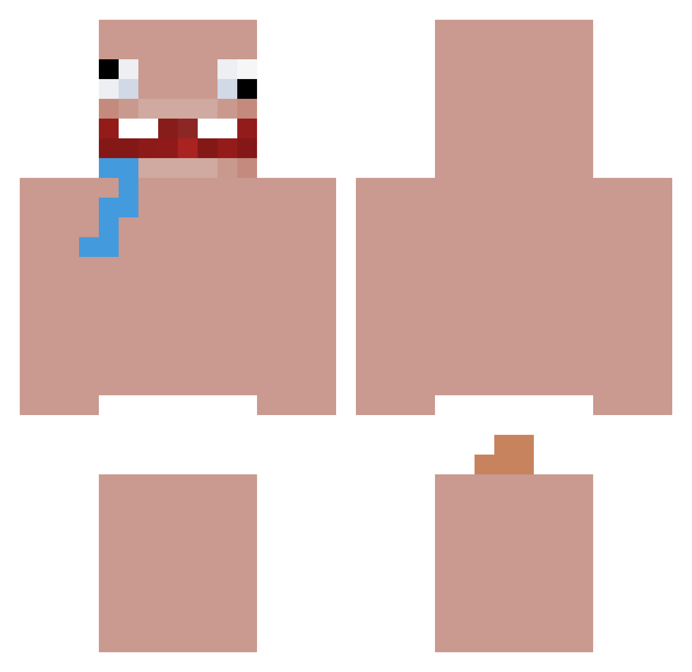 noodlesoep21 Minecraft skin, front and back view