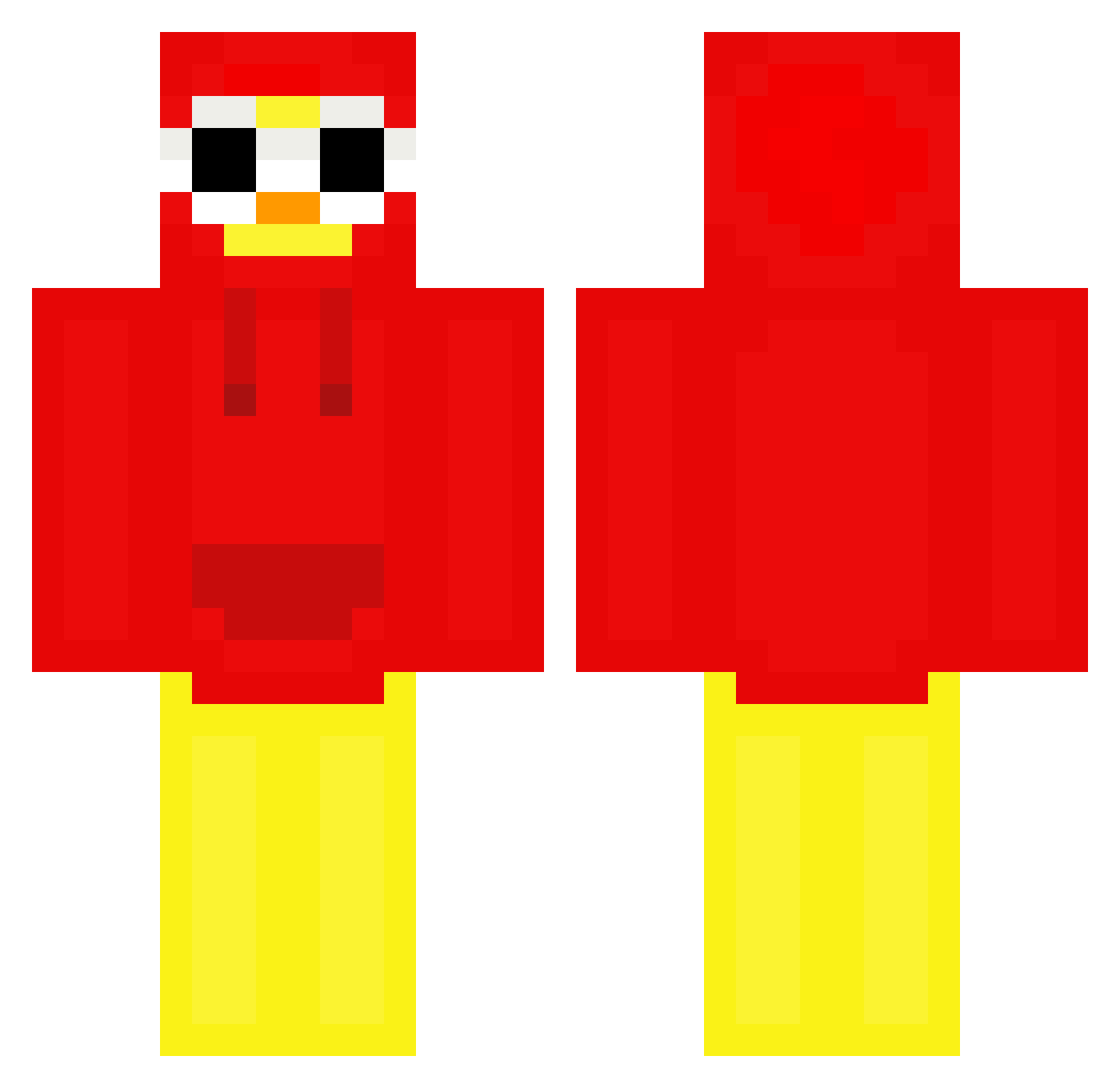 ChangeEvent - red guy Minecraft skin