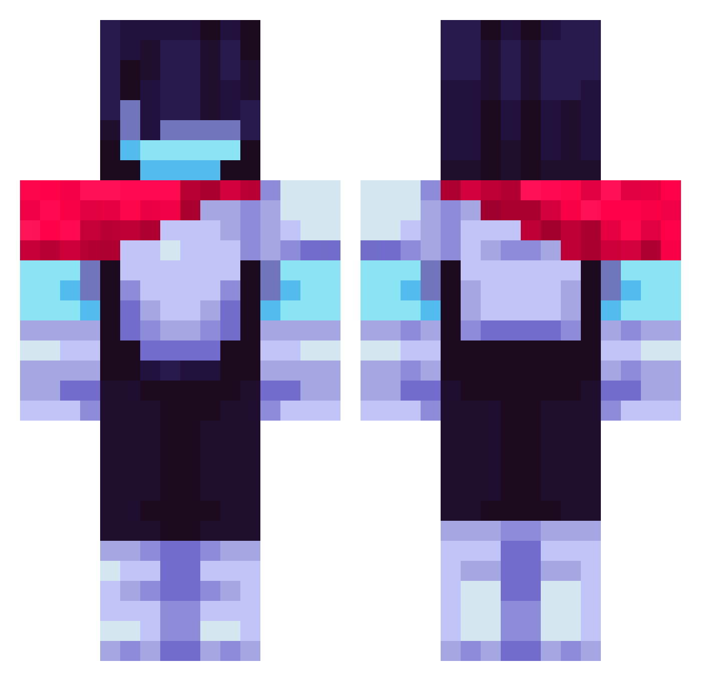 ThatGuyCup Minecraft skin, front and back view
