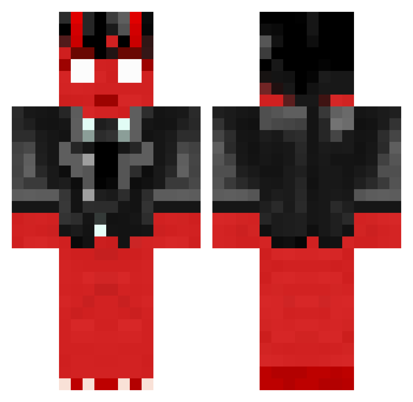 jet_rjt Minecraft skin, front and back view