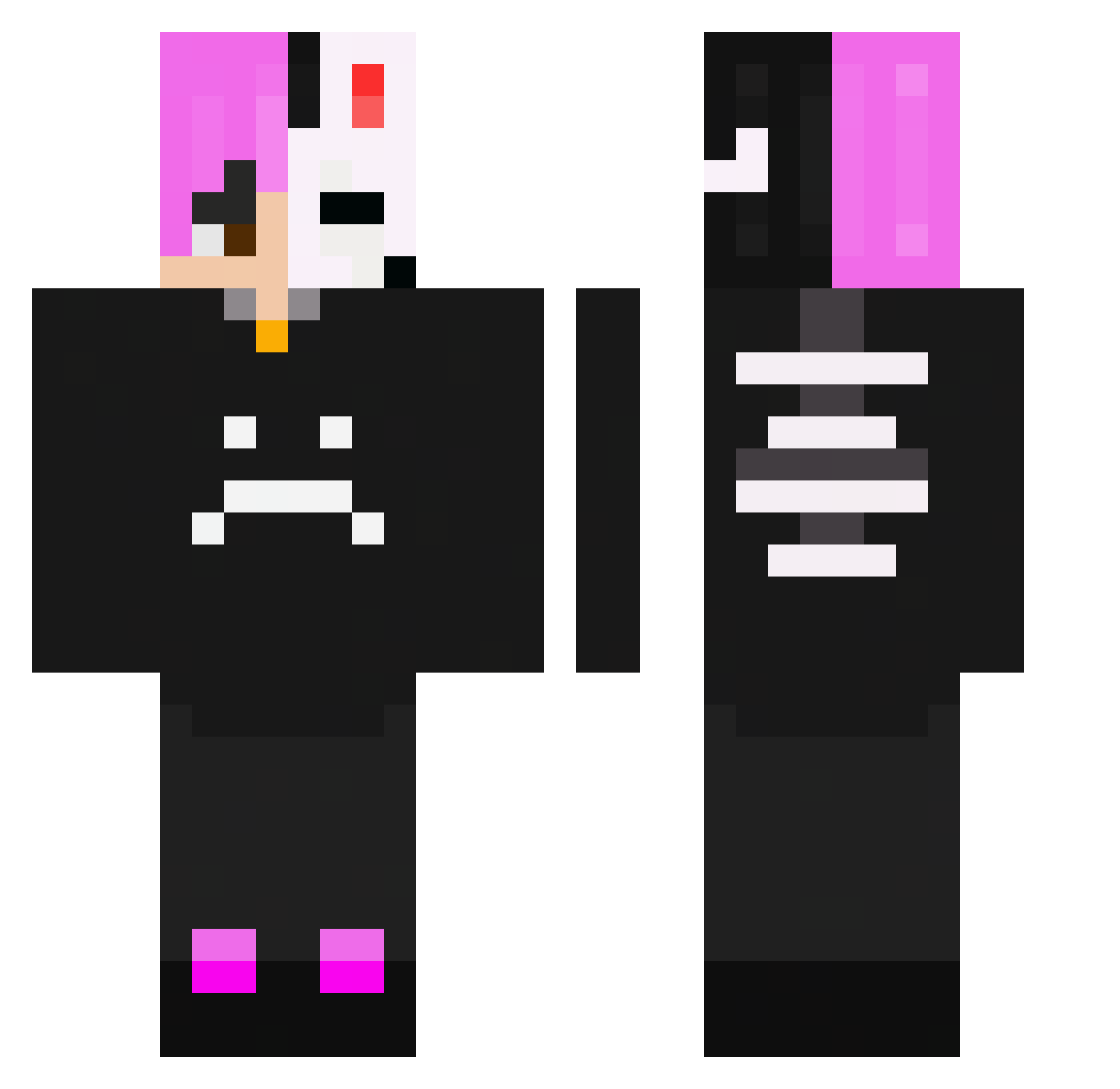 _GuZzman_ Minecraft skin, front and back view