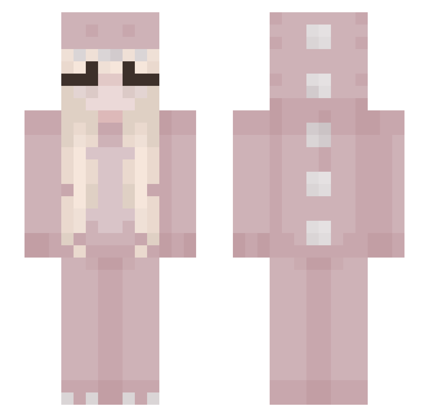 ARTAGNAN88 Minecraft skin, front and back view