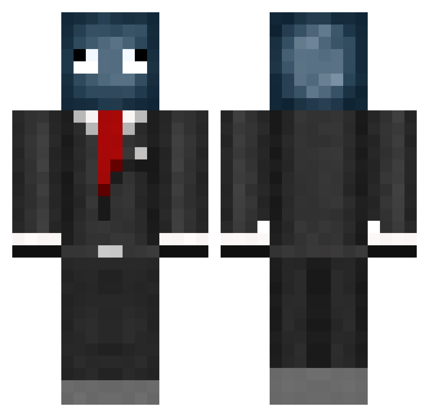 Cool_Beans465 Minecraft skin, front and back view