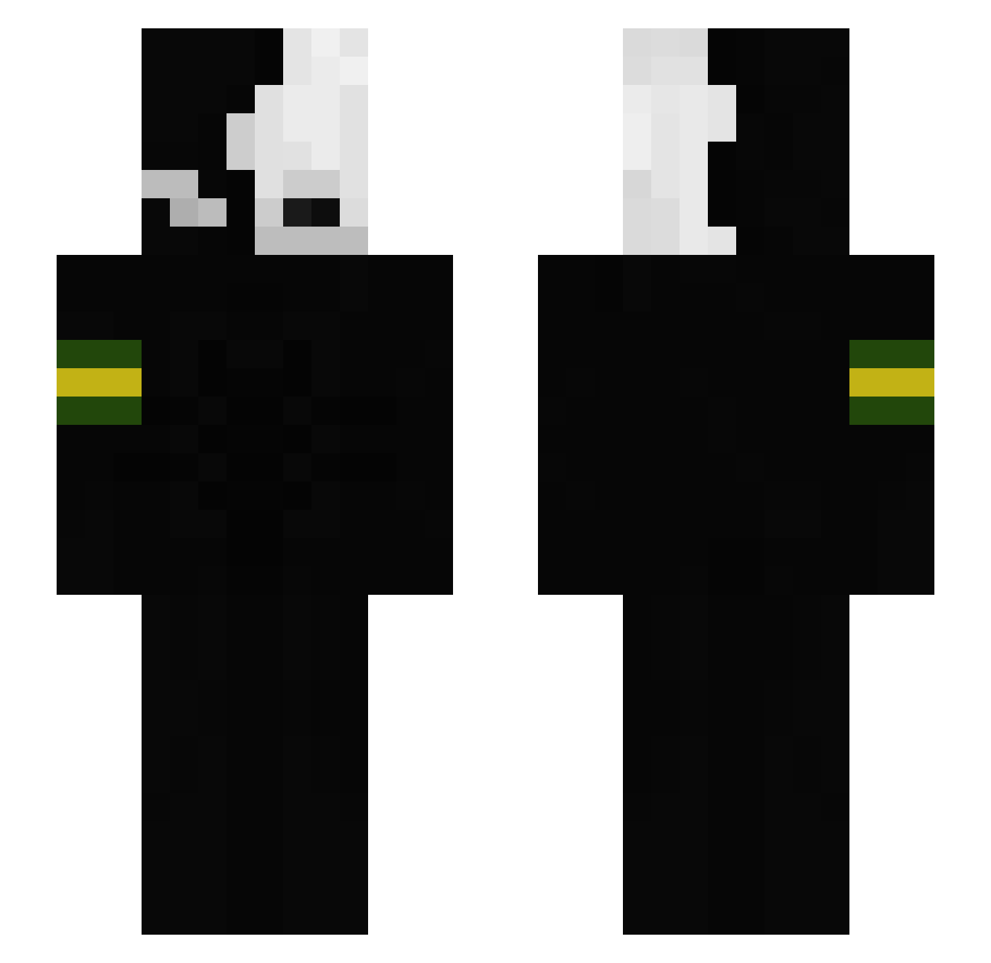 Spirifire_Th Minecraft skin, front and back view