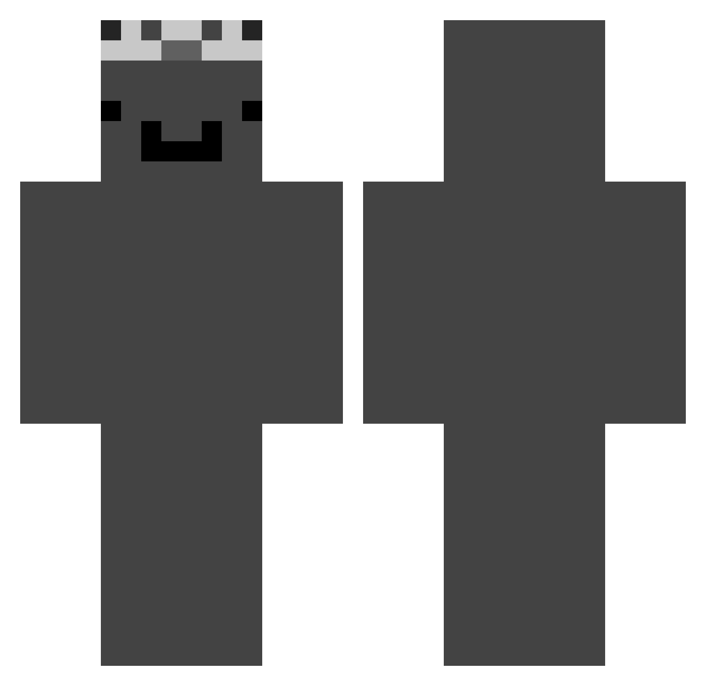 Shar4kkk_ Minecraft skin, front and back view
