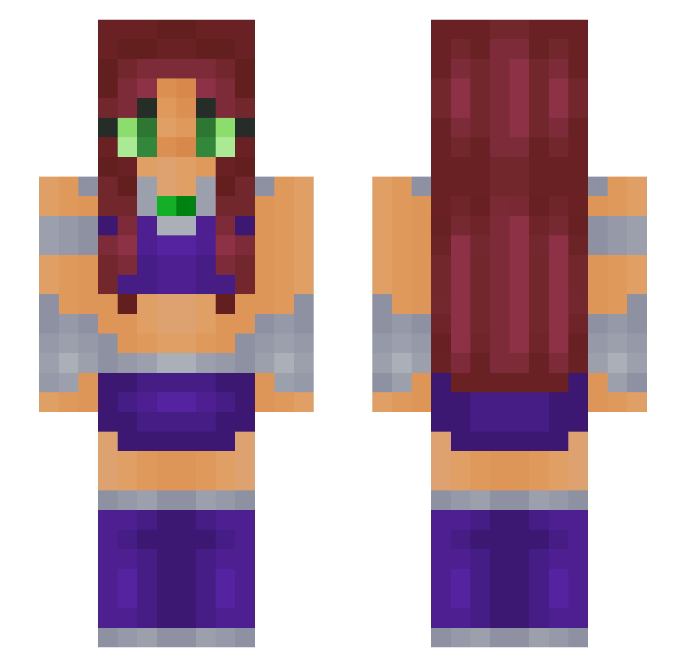 YukinoFlower - starfire Minecraft skin