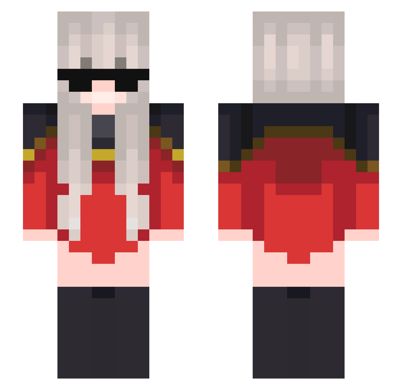 Zzzz_PT Minecraft skin, front and back view