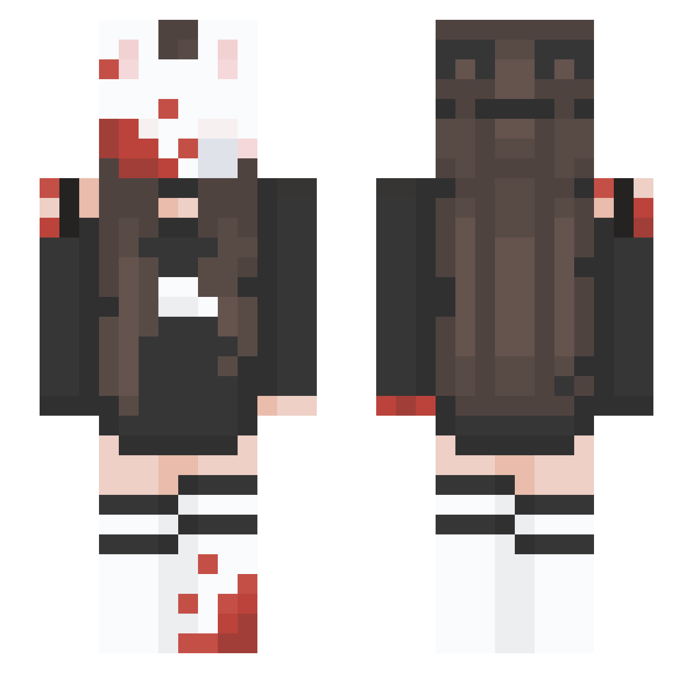 gyullag Minecraft skin, front and back view