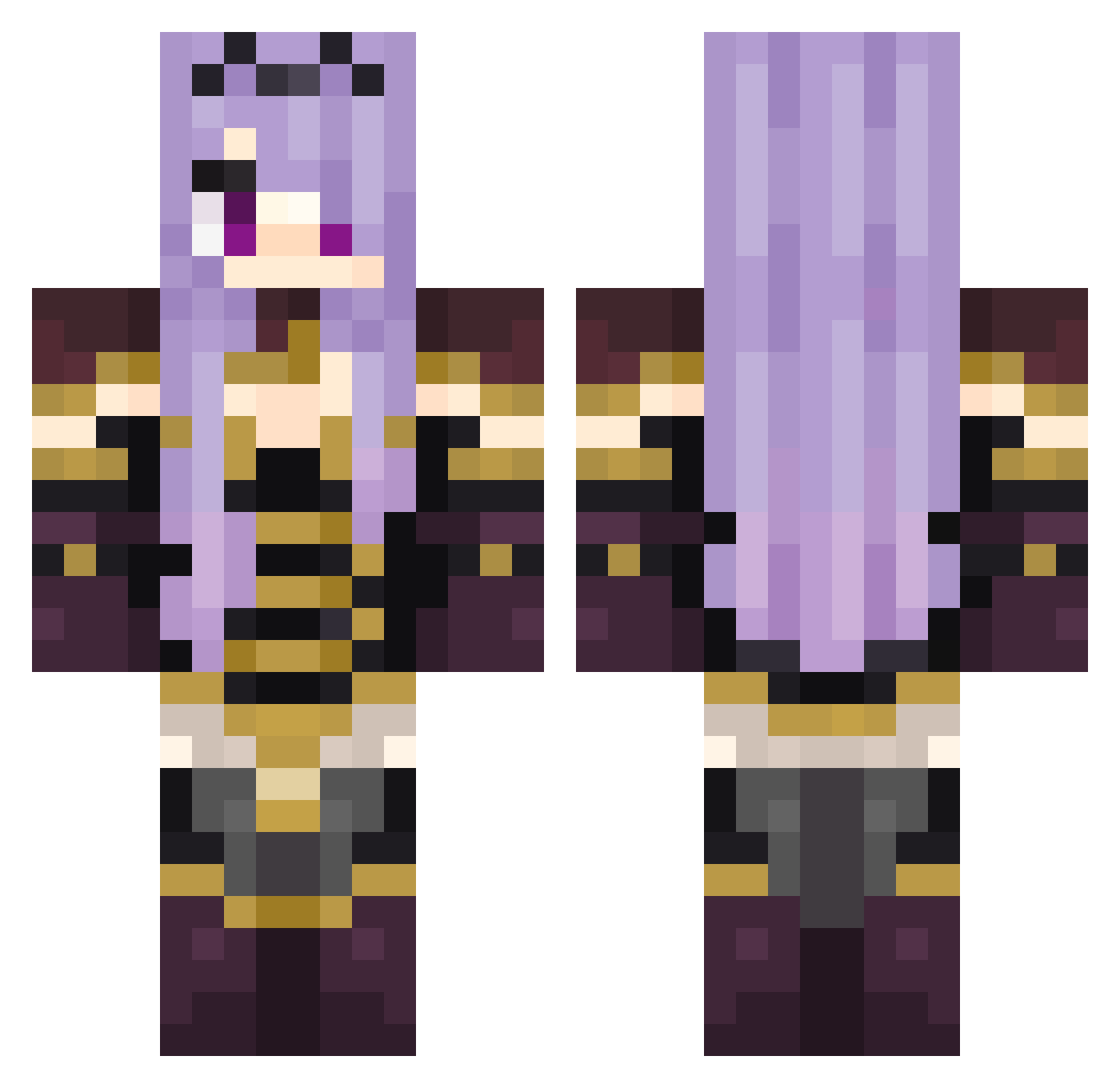 Euphemia - fire emblem Minecraft skin
