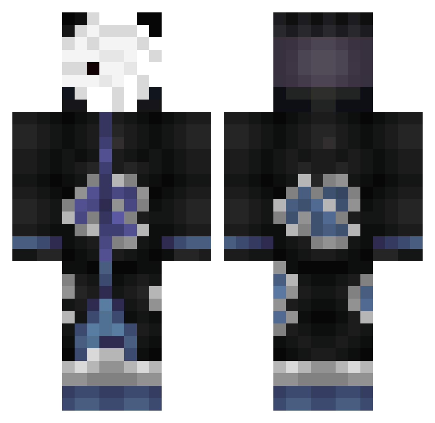 The_Br3wer Minecraft skin, front and back view