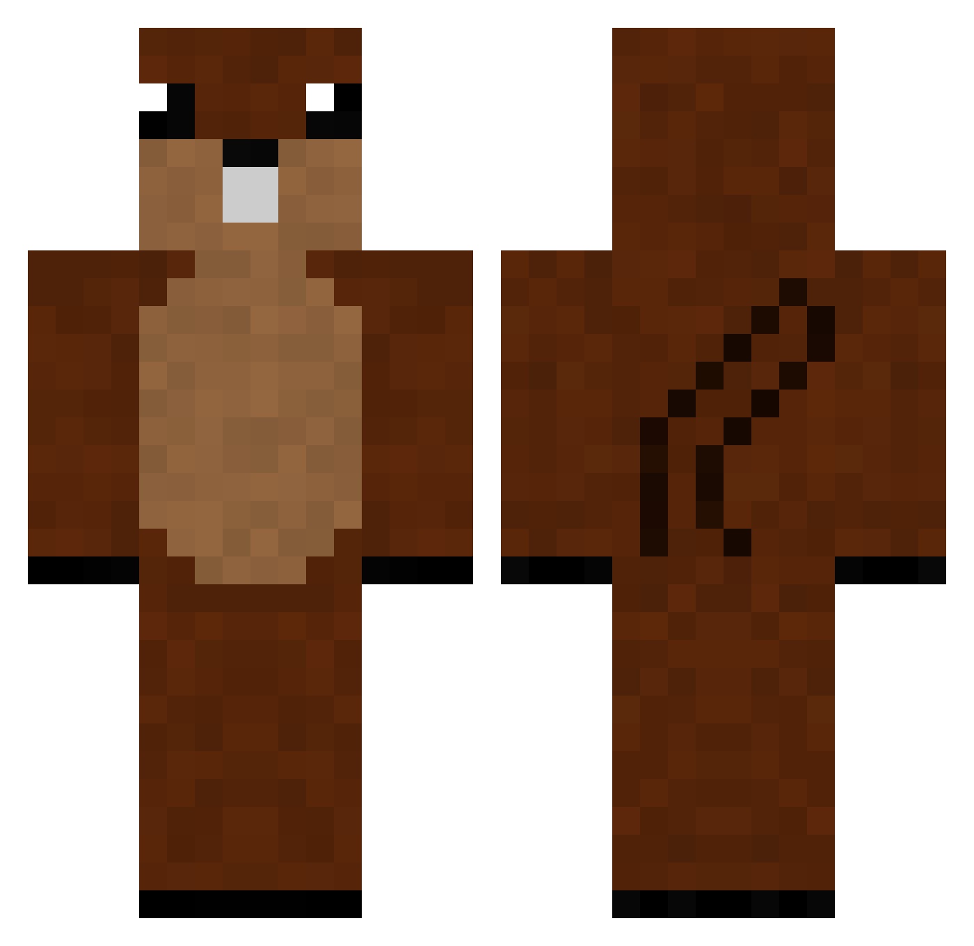 EriC__777 Minecraft skin, front and back view