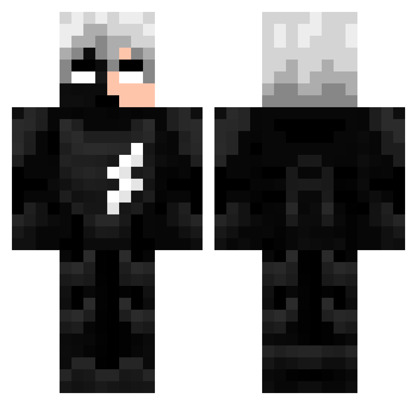 Warri0rr_ Minecraft skin, front and back view