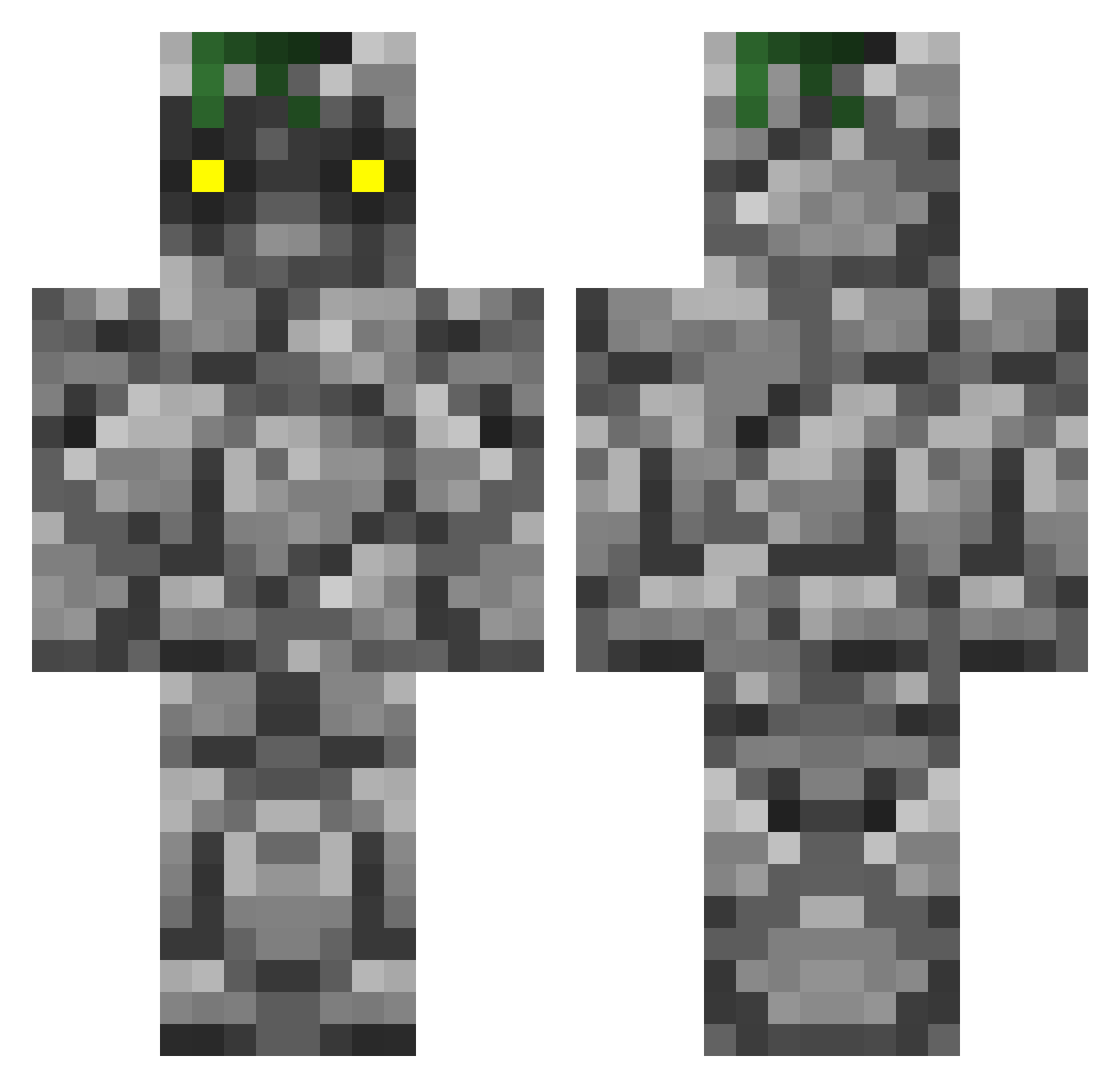 rawr_im_ace Minecraft skin, front and back view