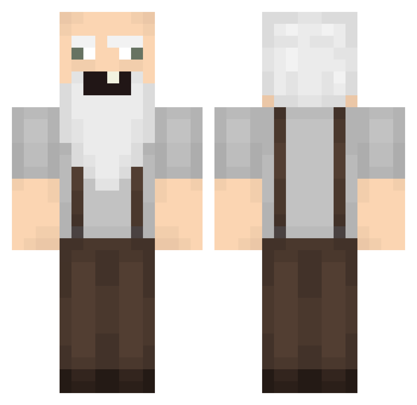 susman_187 Minecraft skin, front and back view