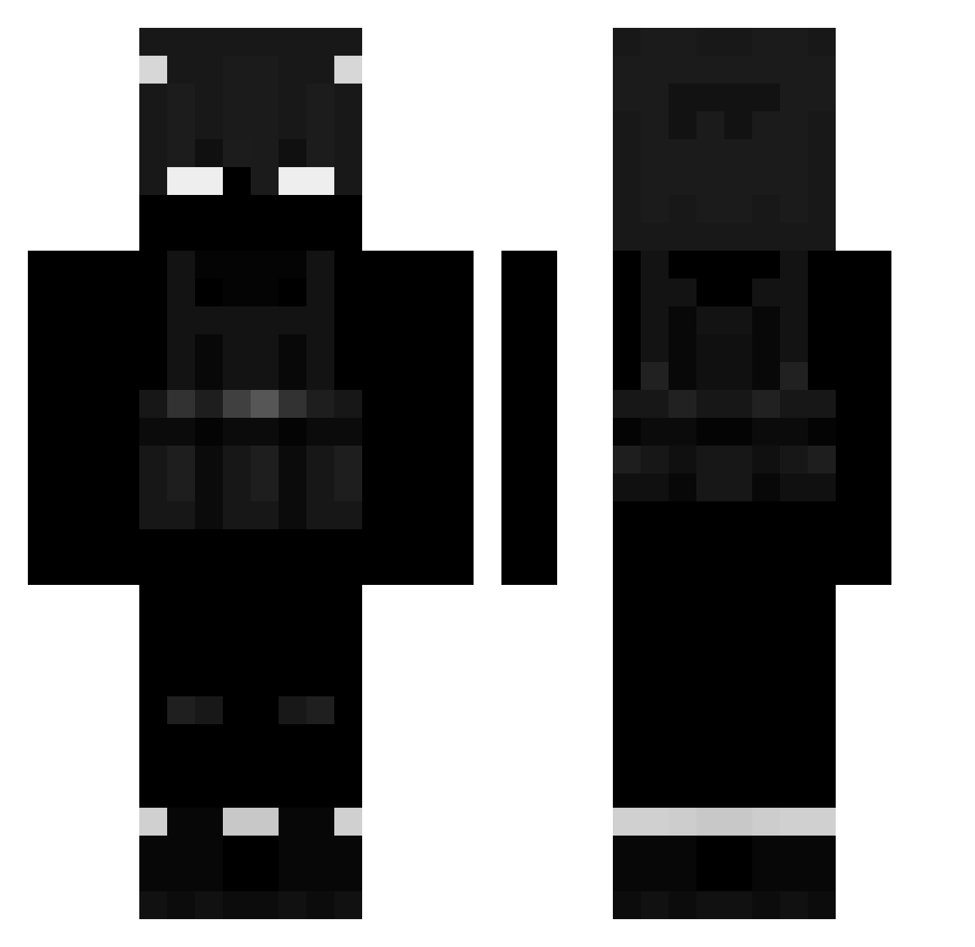 TTVCanCola Minecraft skin, front and back view