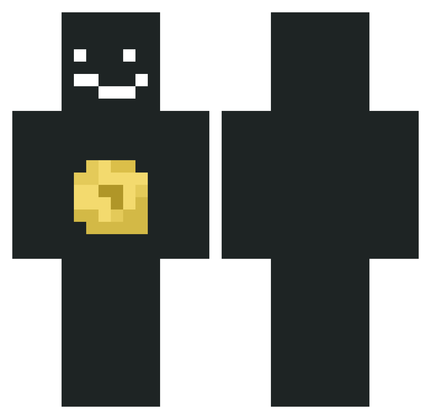 TOMEK_123 Minecraft skin, front and back view