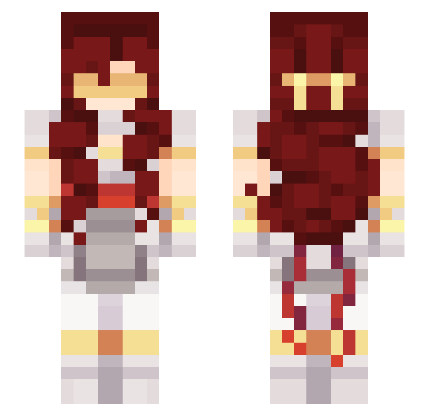 omn1a_ Minecraft skin, front and back view