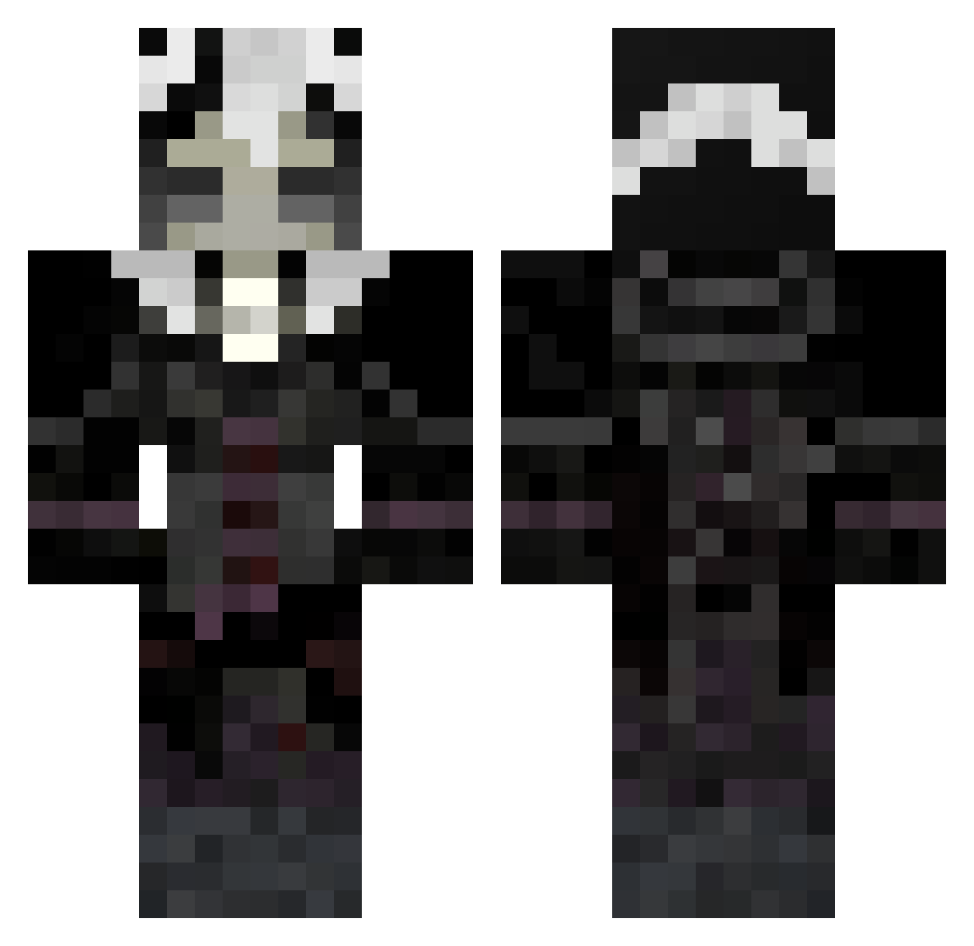 Orson06704035 Minecraft skin, front and back view