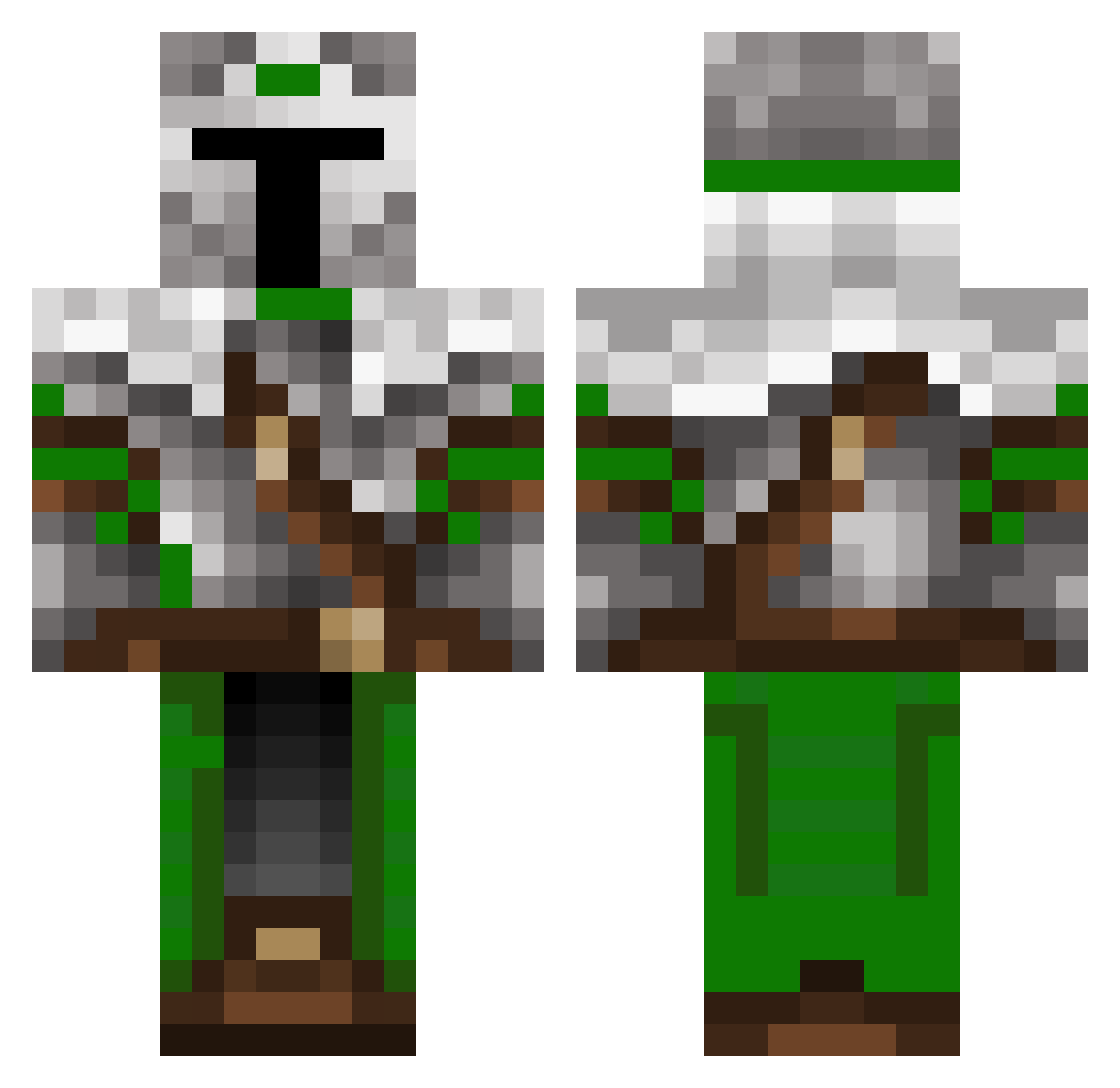 jonarix22 Minecraft skin, front and back view