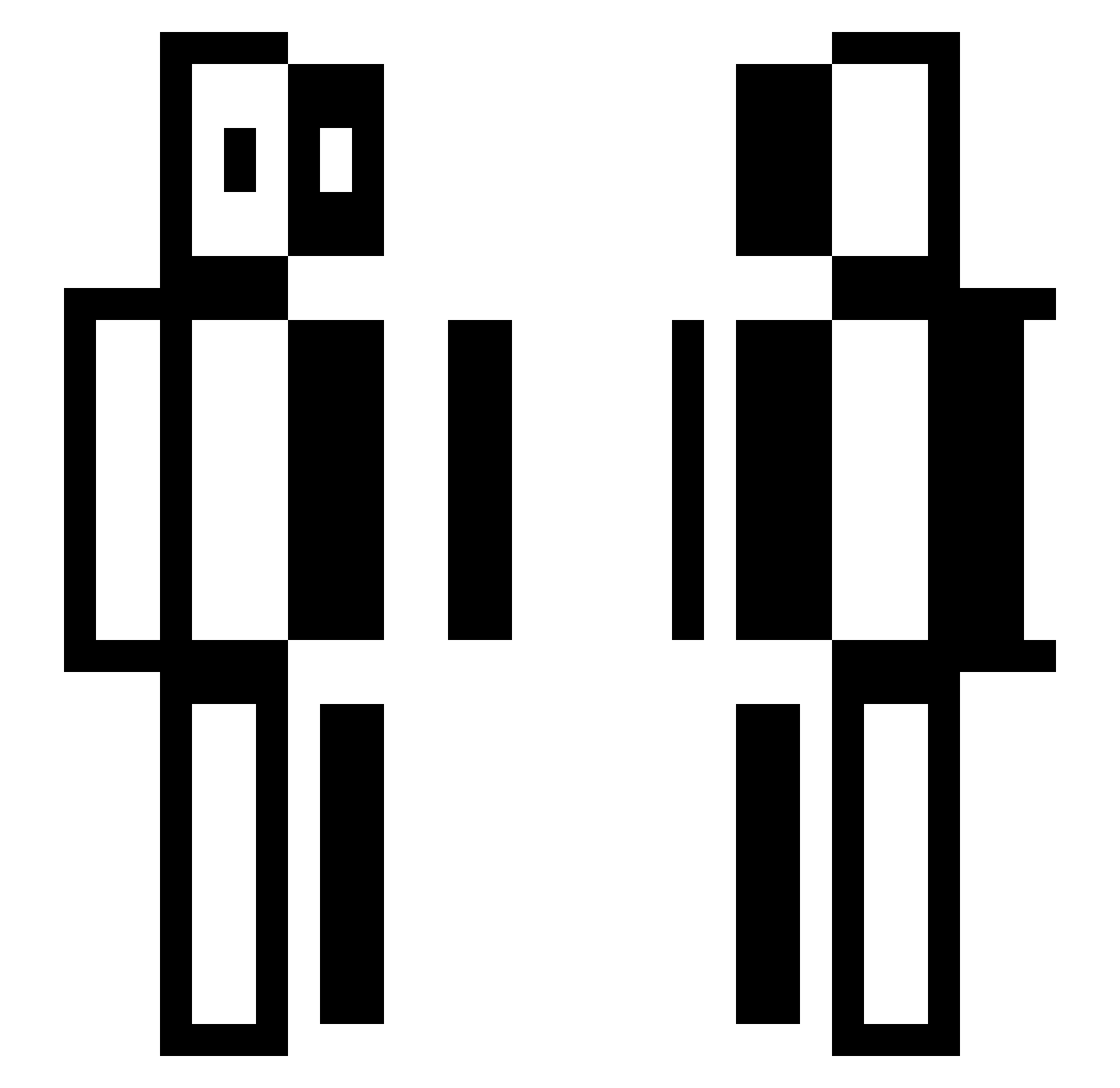 ZyrexYT_ Minecraft skin, front and back view