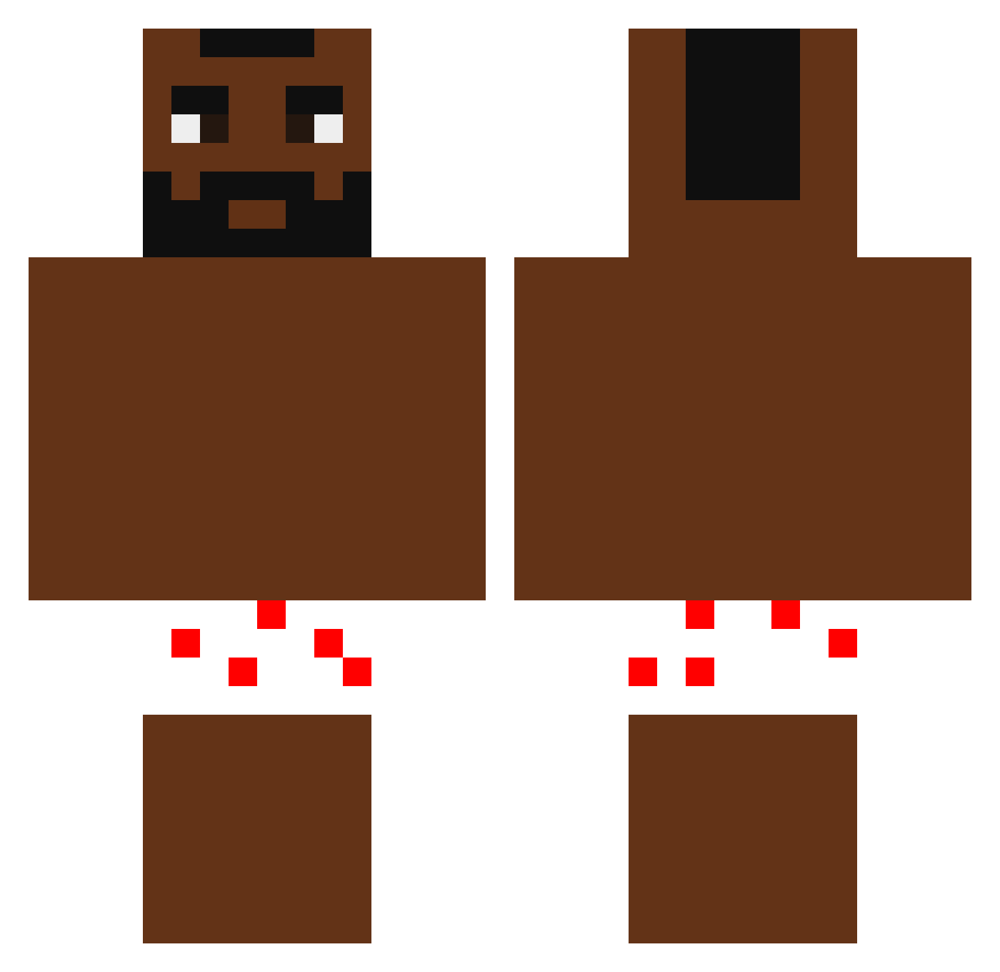 eortx_ Minecraft skin, front and back view