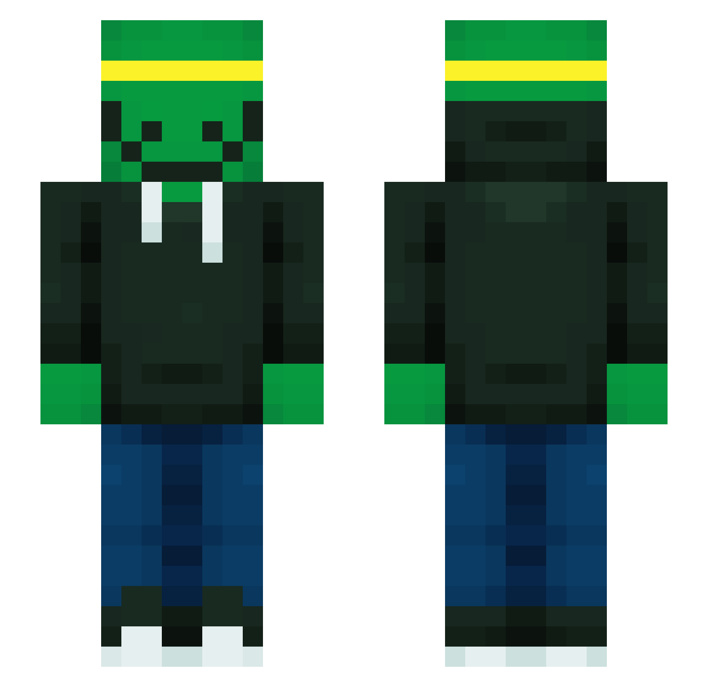 IXEnderShadowIX Minecraft skin, front and back view