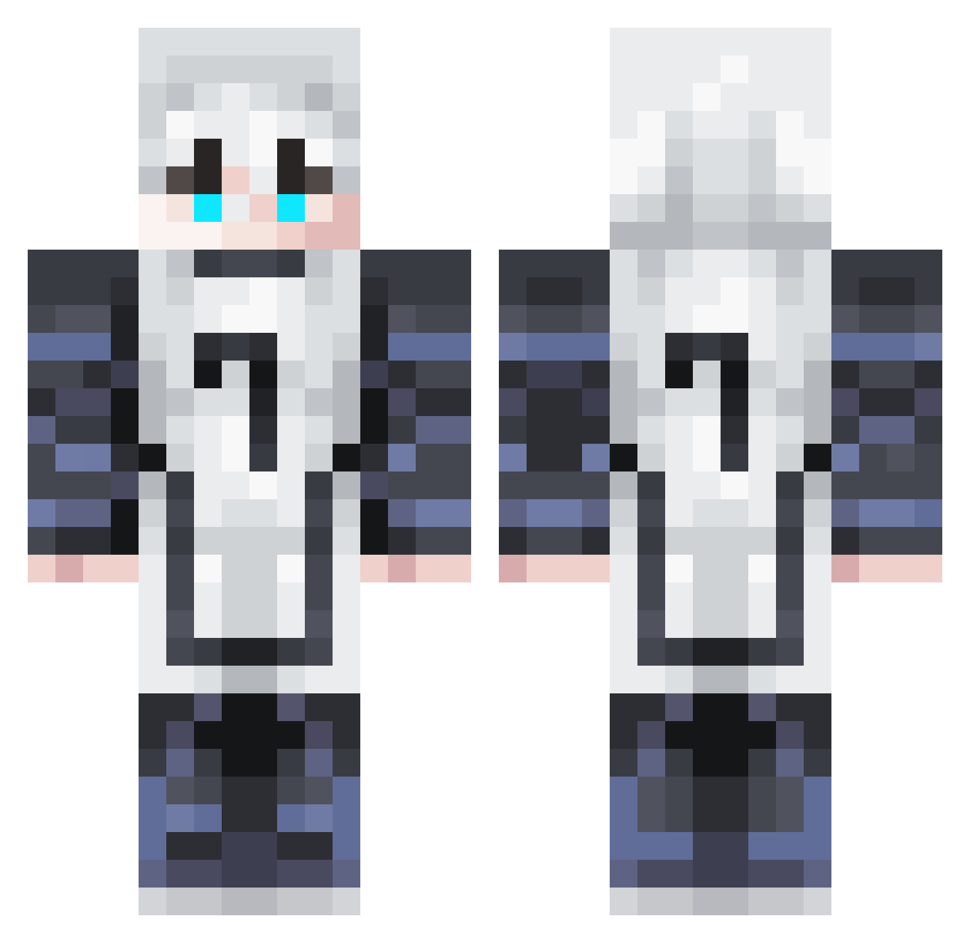 trix6003 Minecraft skin, front and back view
