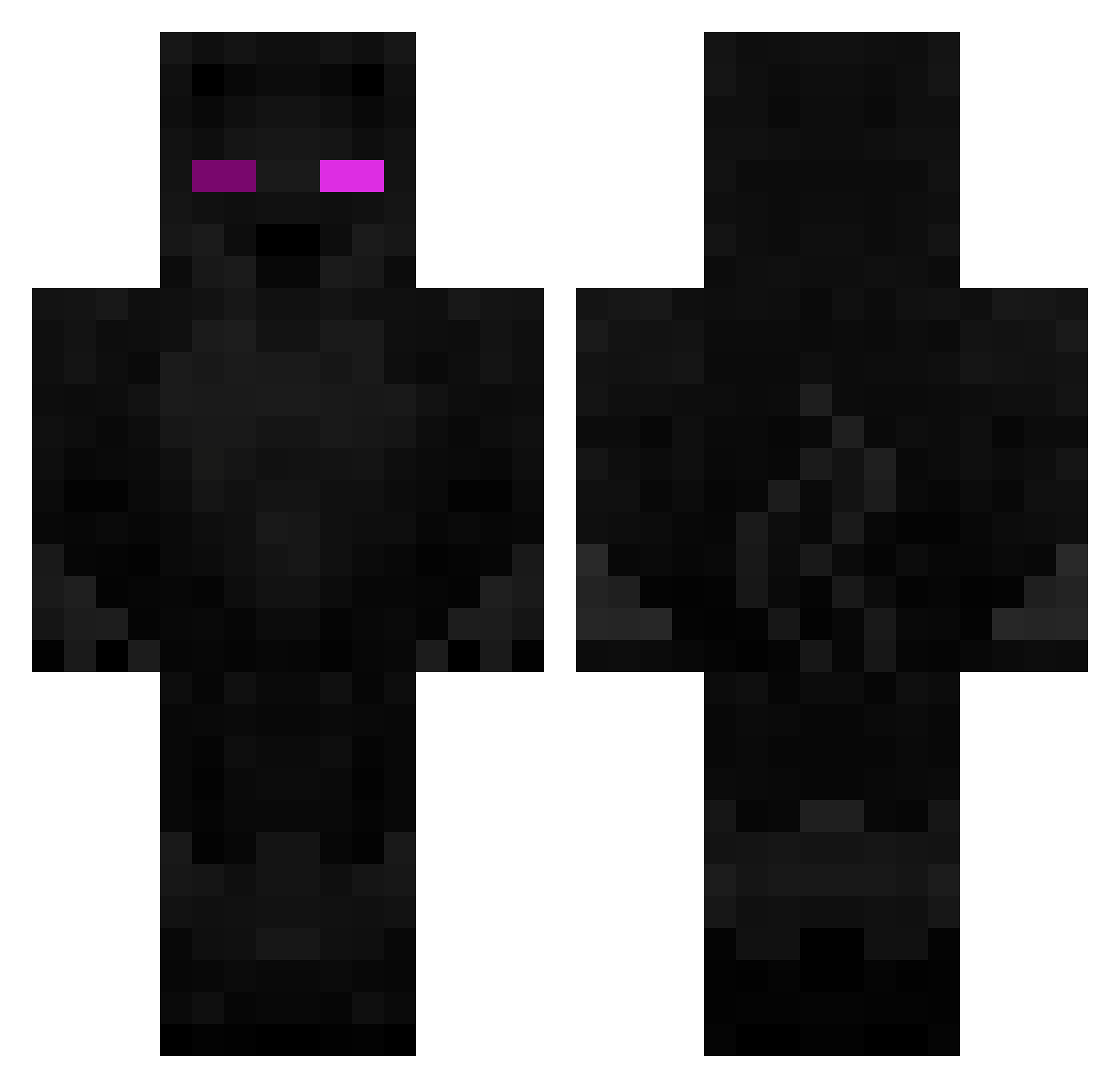vaffambagno Minecraft skin, front and back view