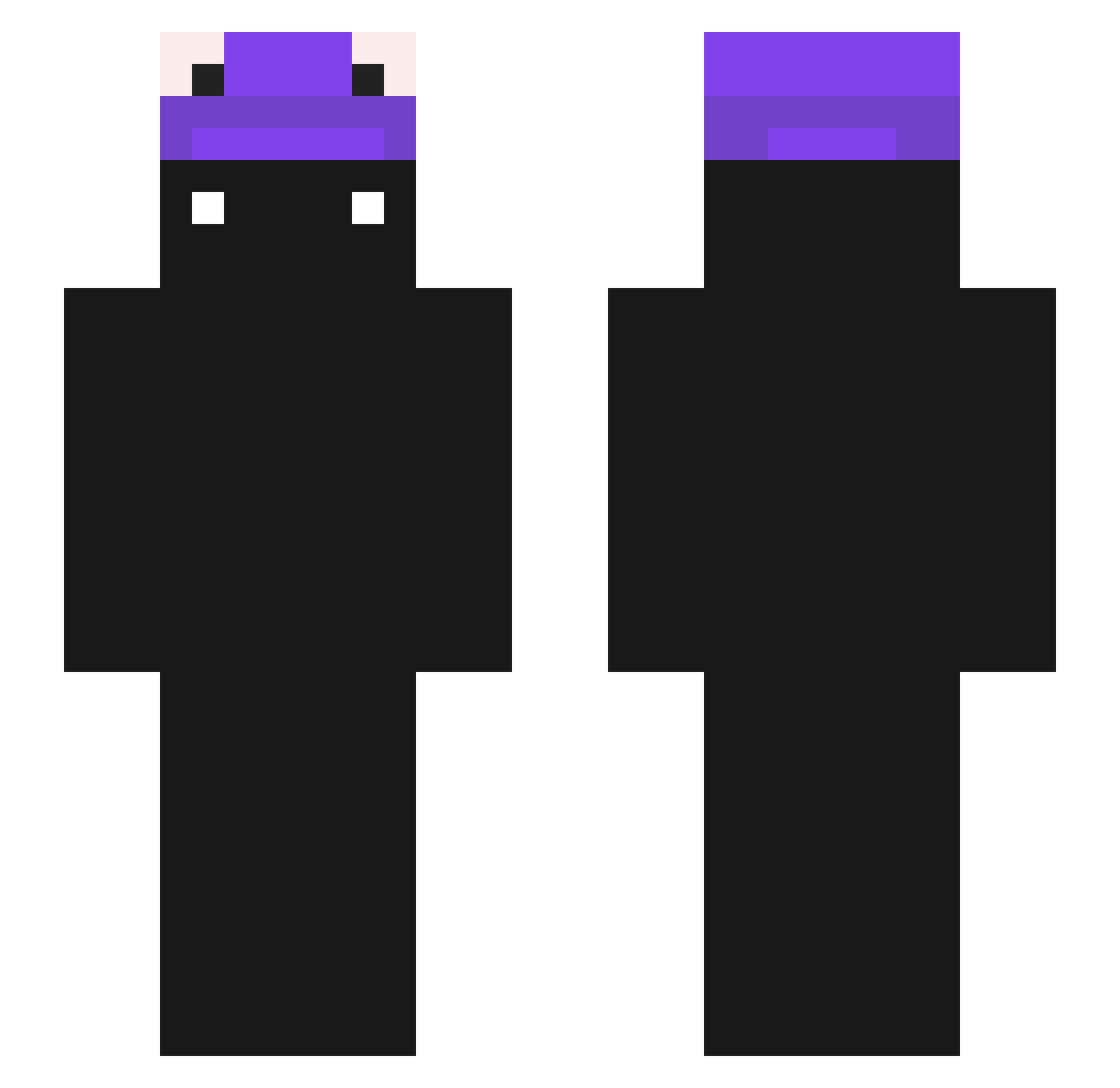 its_Alexks_ Minecraft skin, front and back view