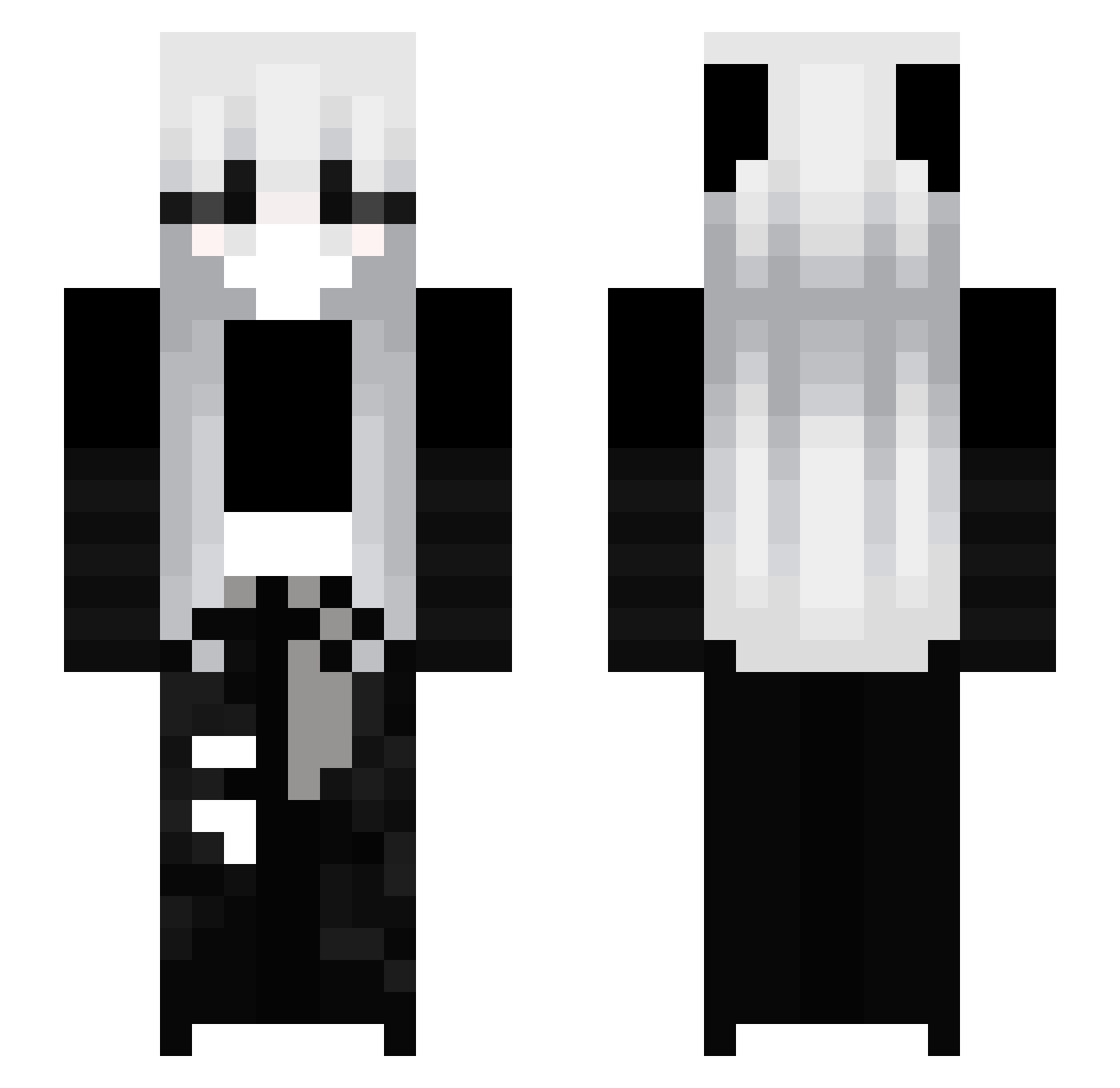 FAGUAH Minecraft skin, front and back view