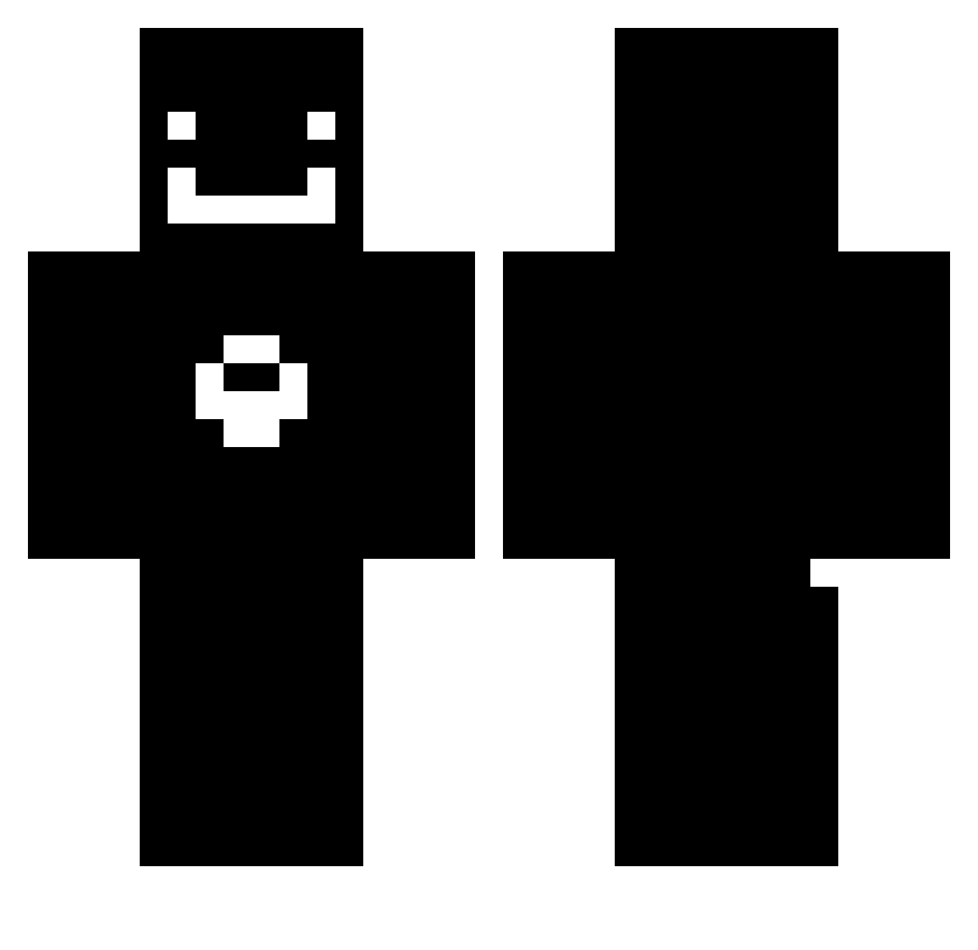 Itami07 Minecraft skin, front and back view