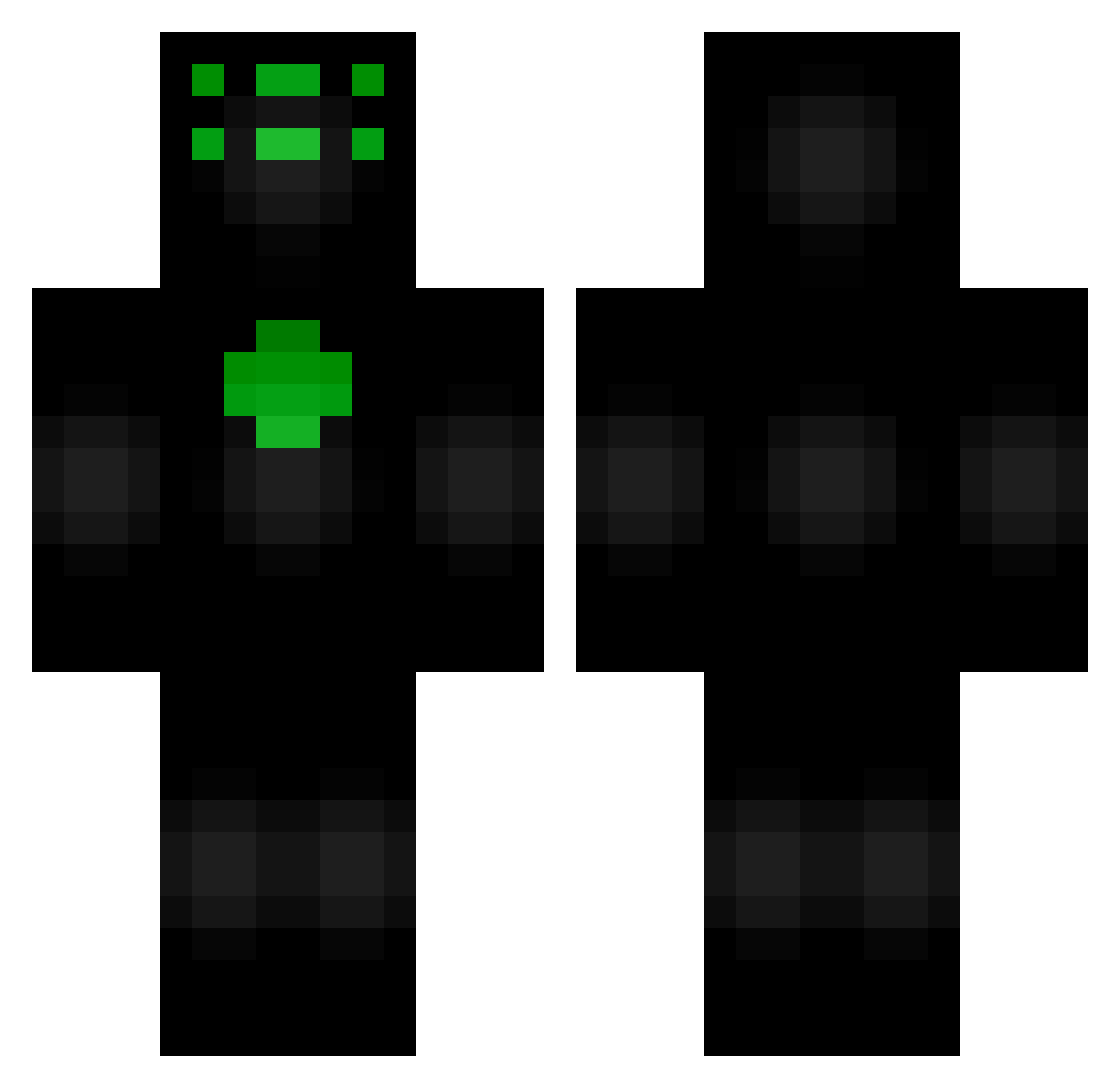 srobinson20 Minecraft skin, front and back view
