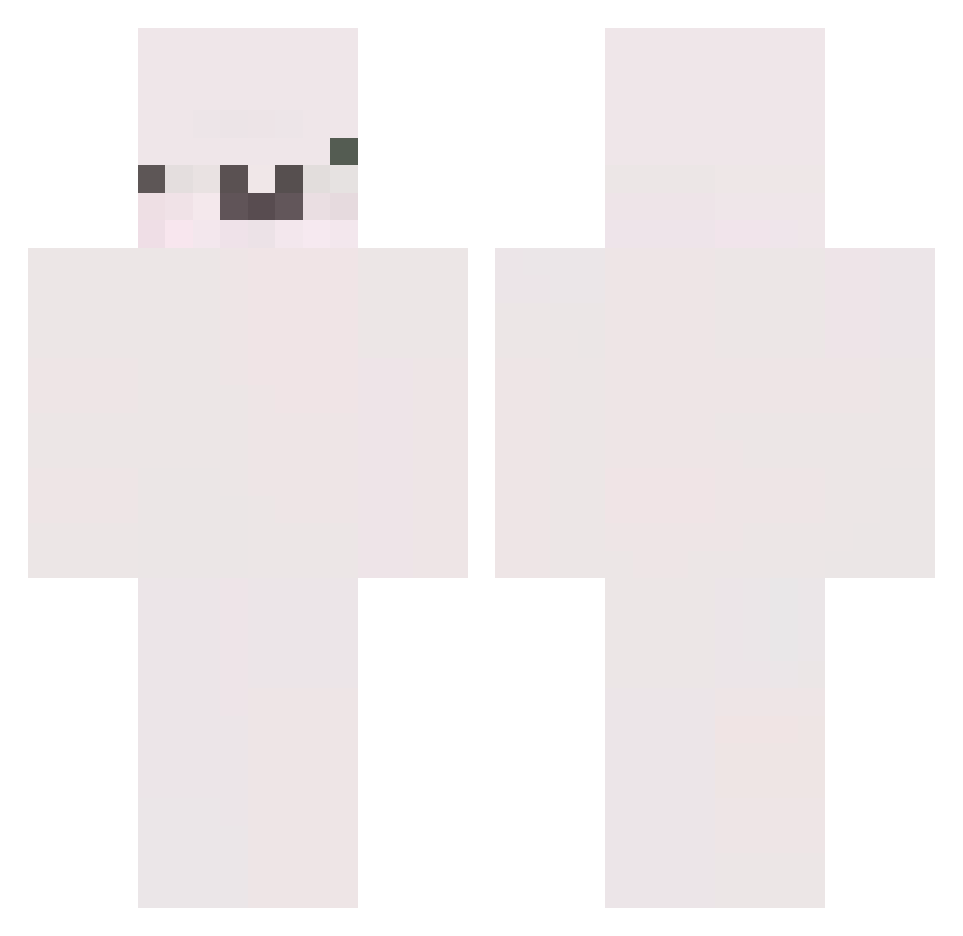 1tzwhy Minecraft skin, front and back view
