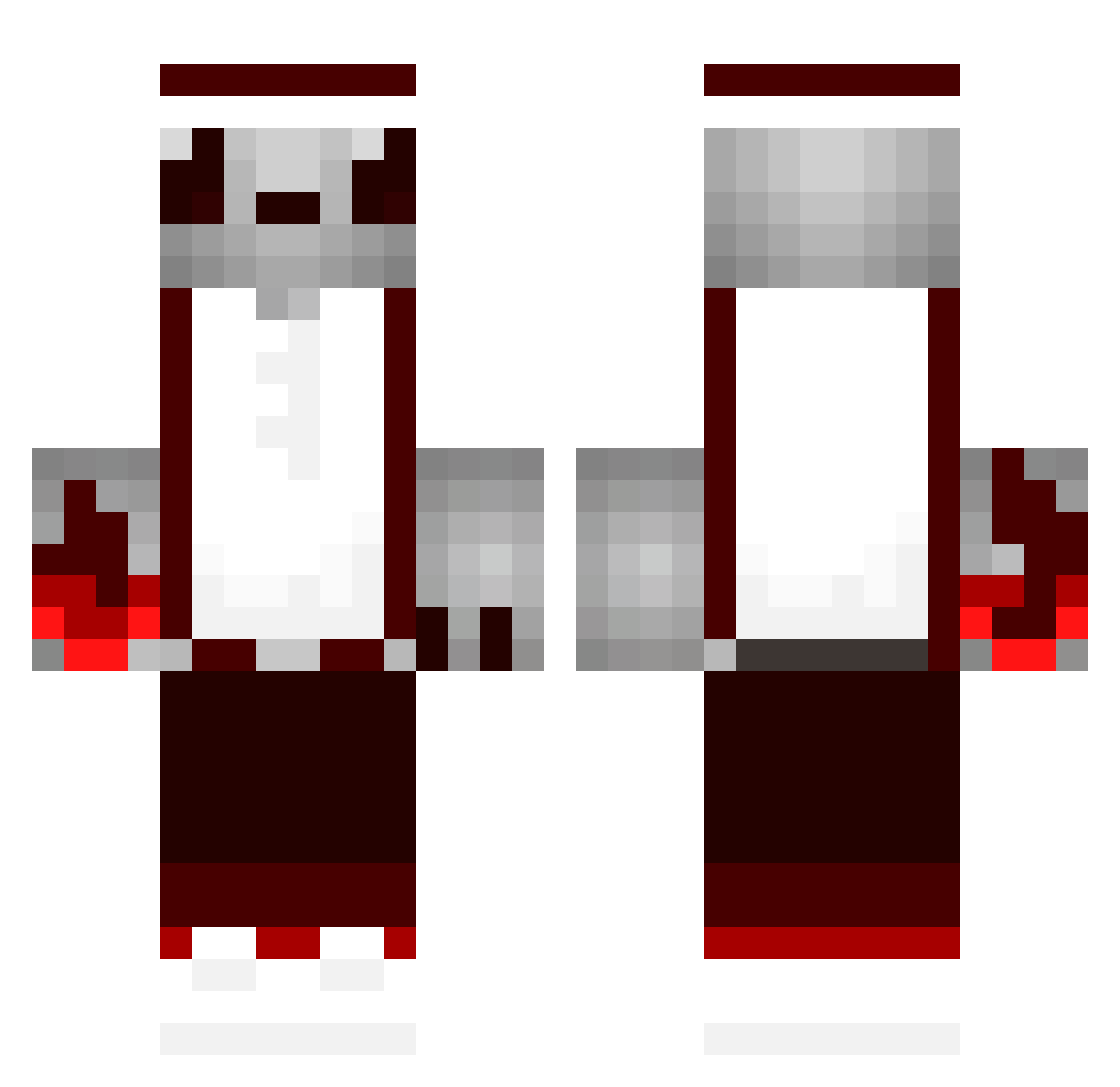 williamstellberg Minecraft skin, front and back view
