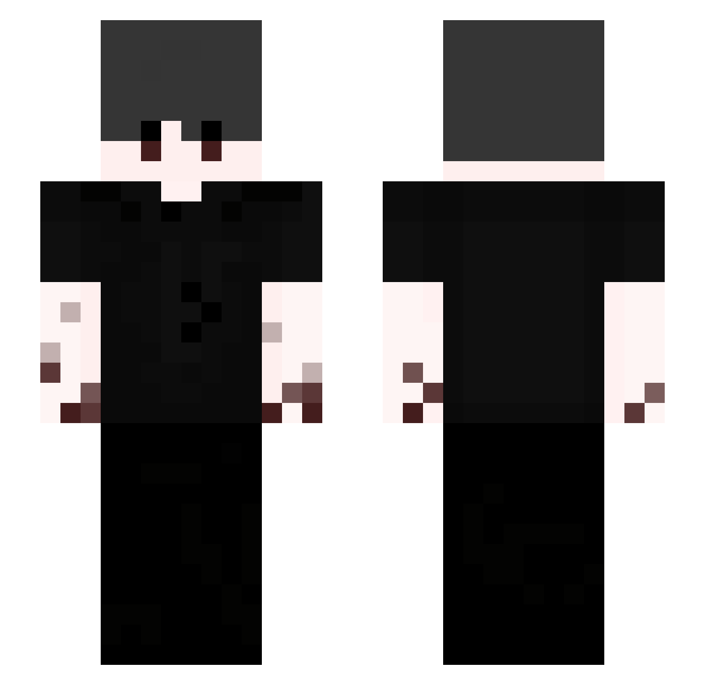 Ryan_s2 Minecraft skin, front and back view