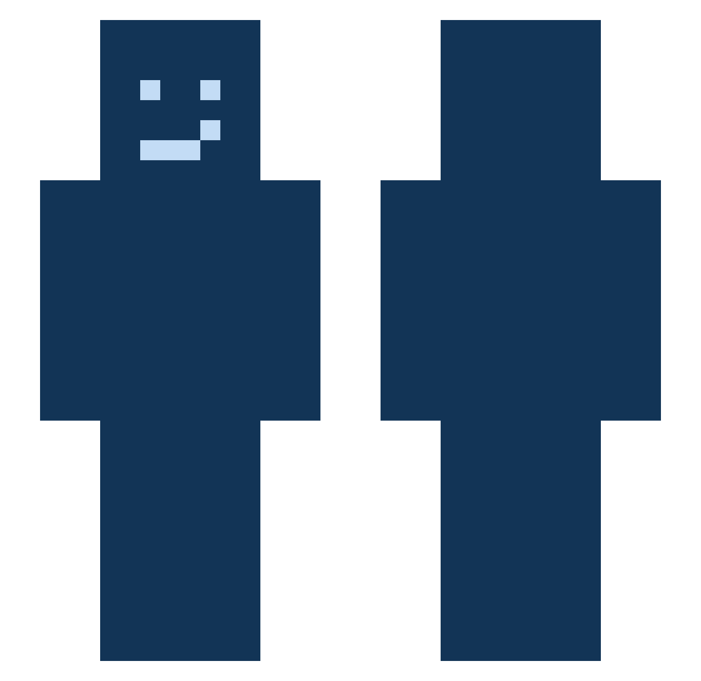 Rab0tsch_ Minecraft skin, front and back view