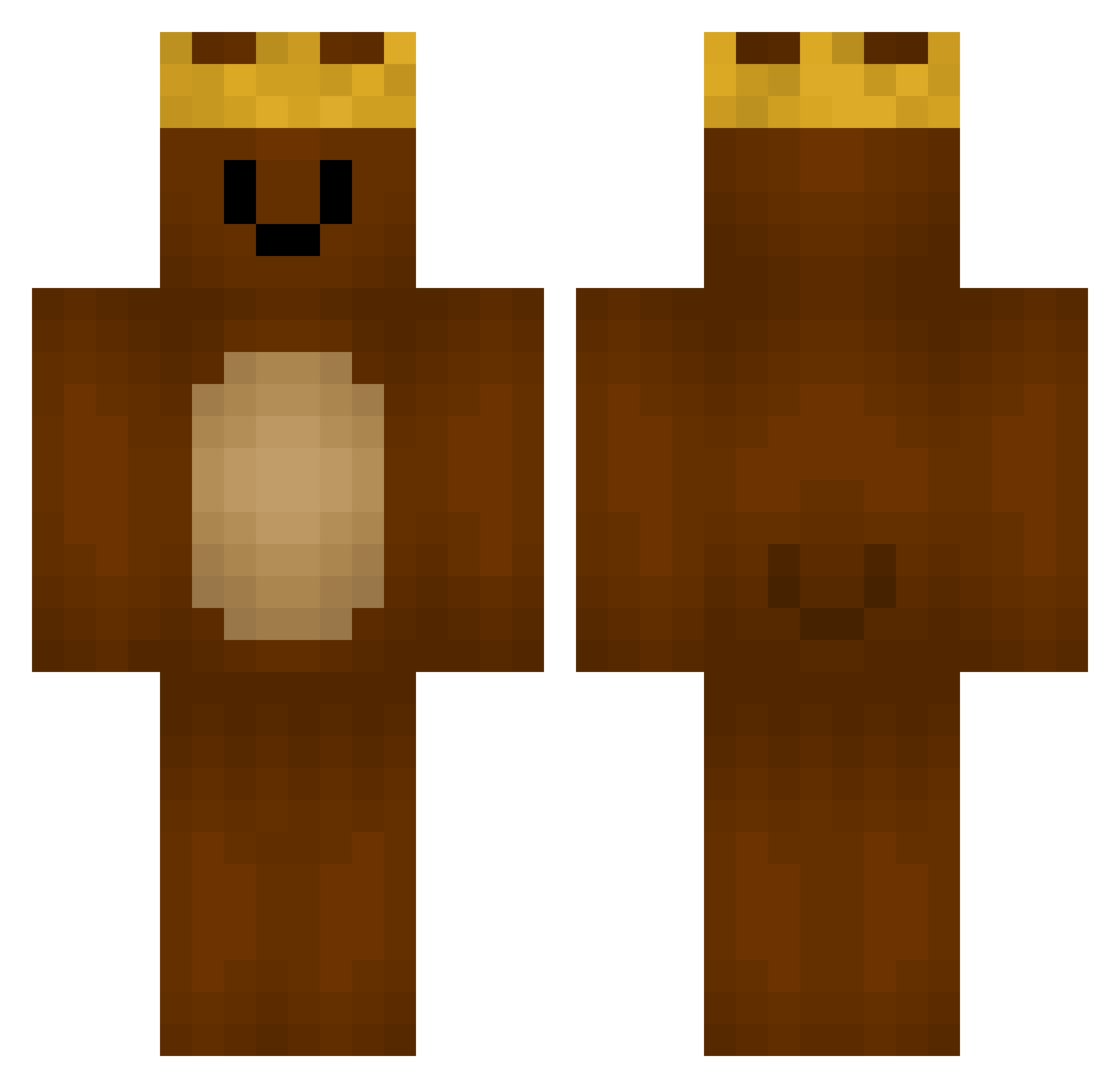 S1m0nS4Ys Minecraft skin, front and back view