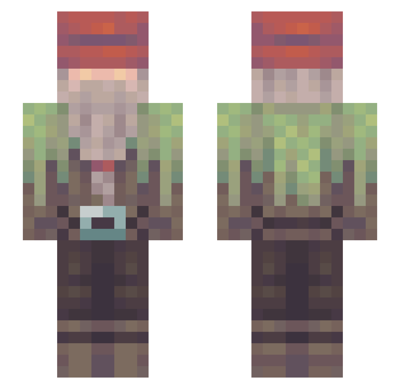 Hawkmann96 - woodsman Minecraft skin