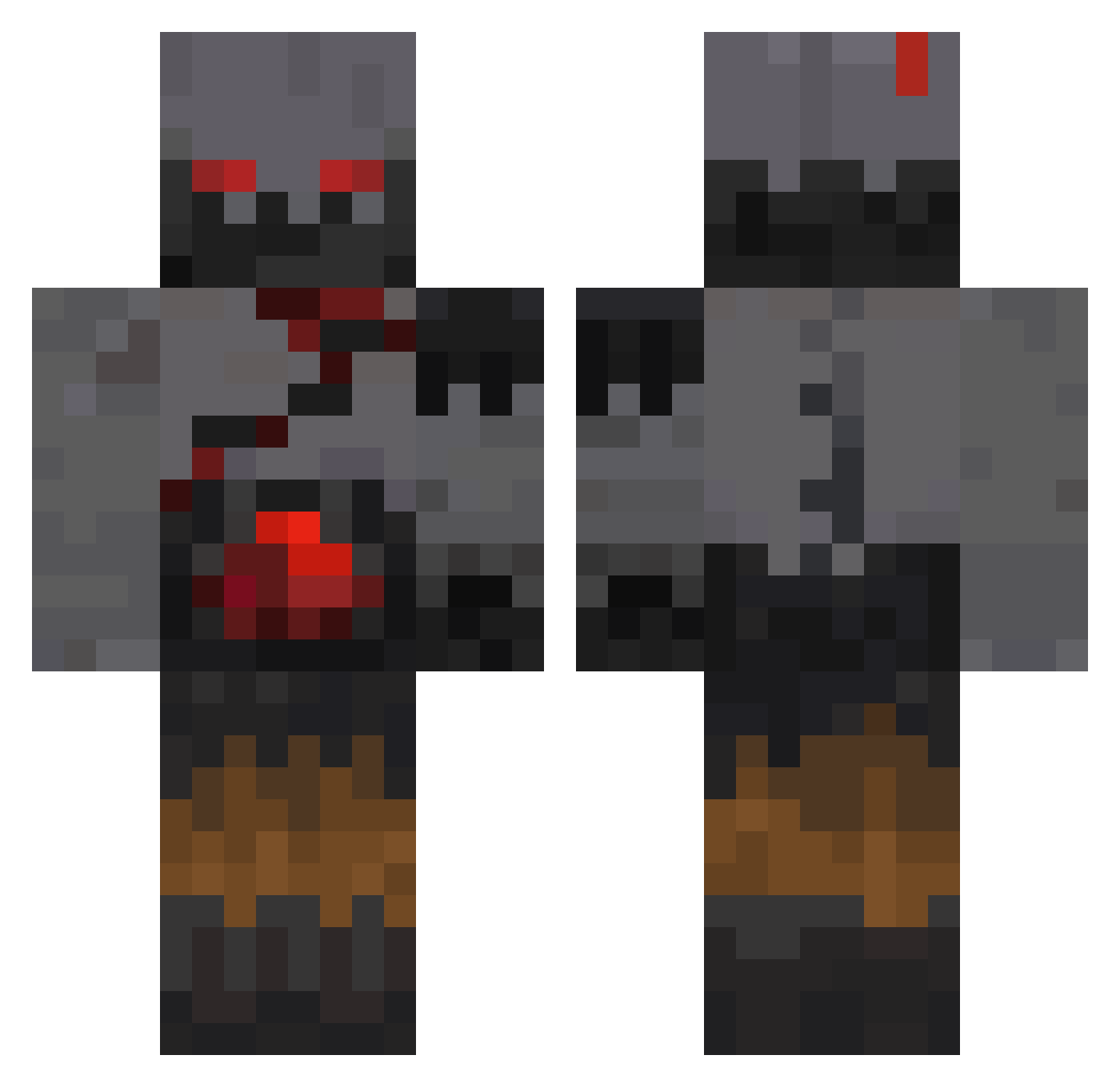 Decoke - necromorph Minecraft skin