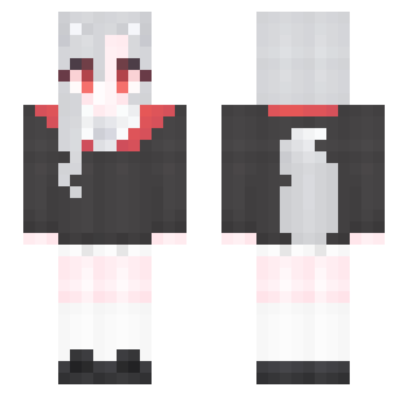 _Hariii_ Minecraft skin, front and back view