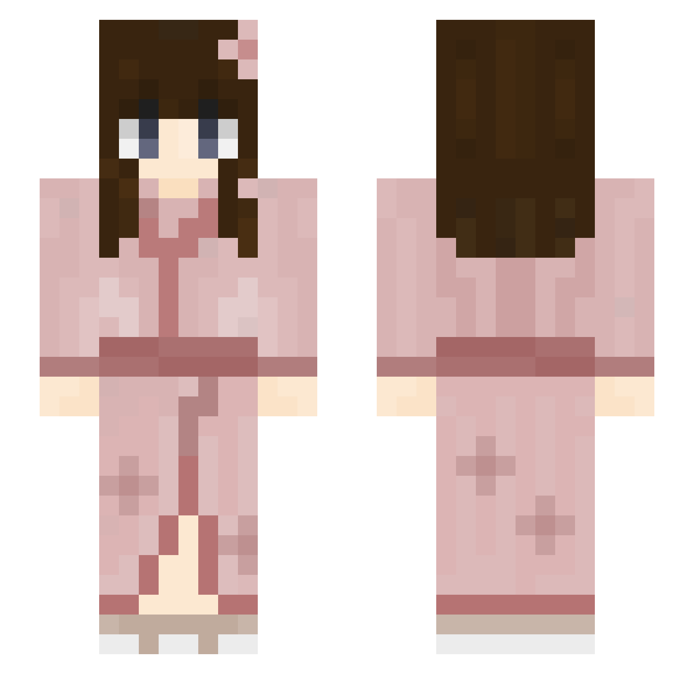 ARROWMASTER14 Minecraft skin, front and back view