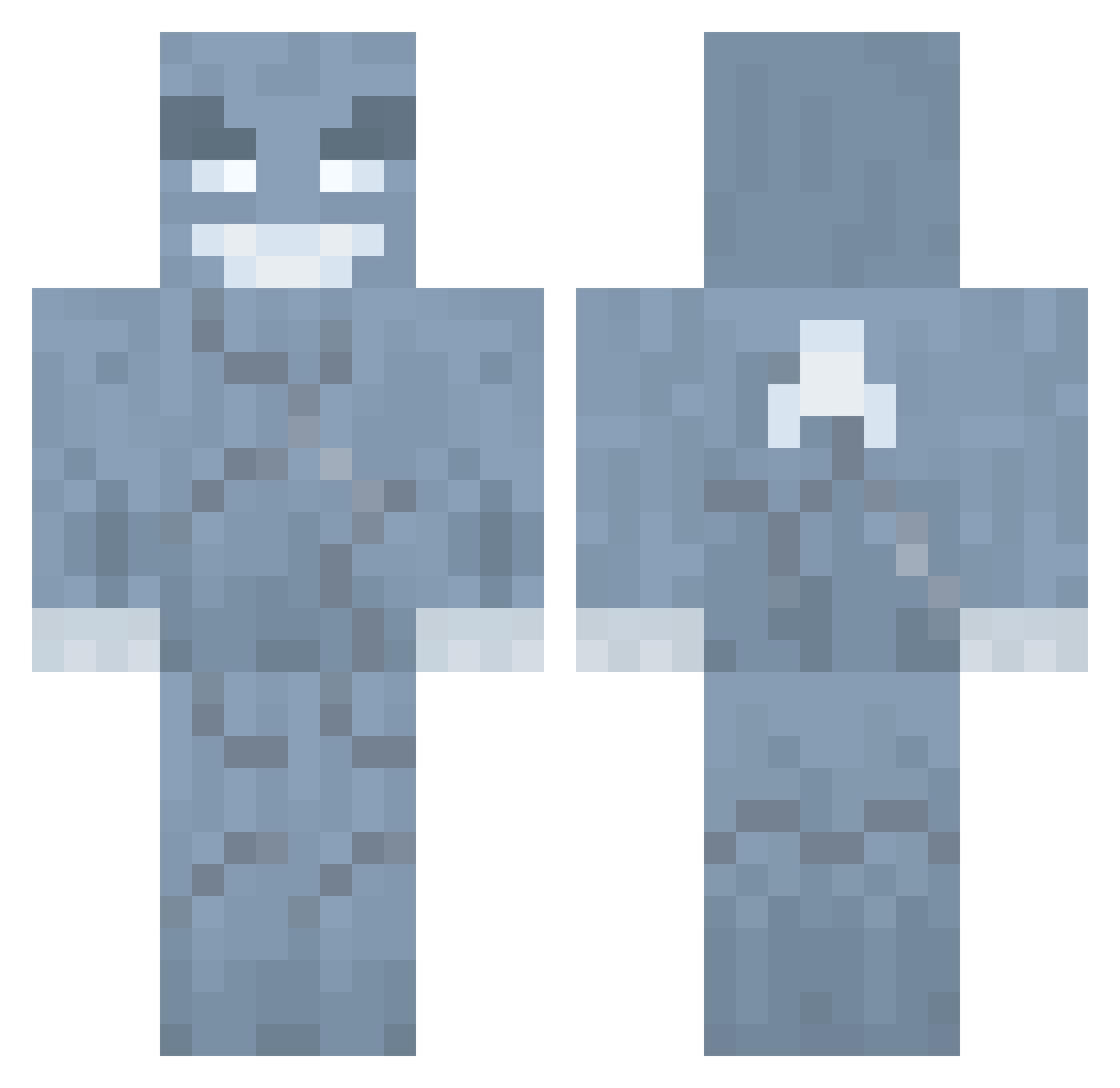 Unvexed - the thing Minecraft skin