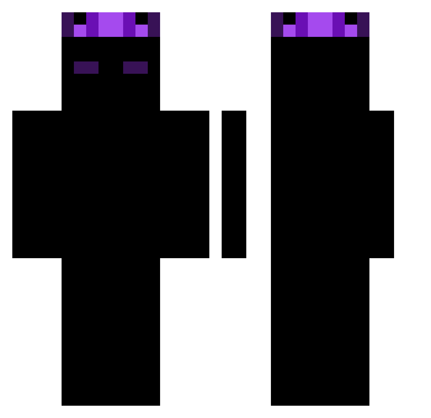 iADN_ Minecraft skin, front and back view
