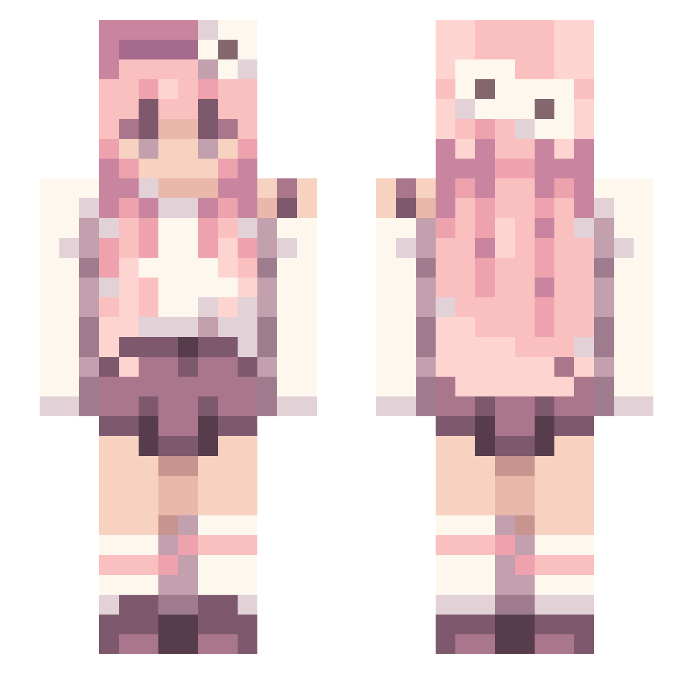 TankiZoli2008 Minecraft skin, front and back view