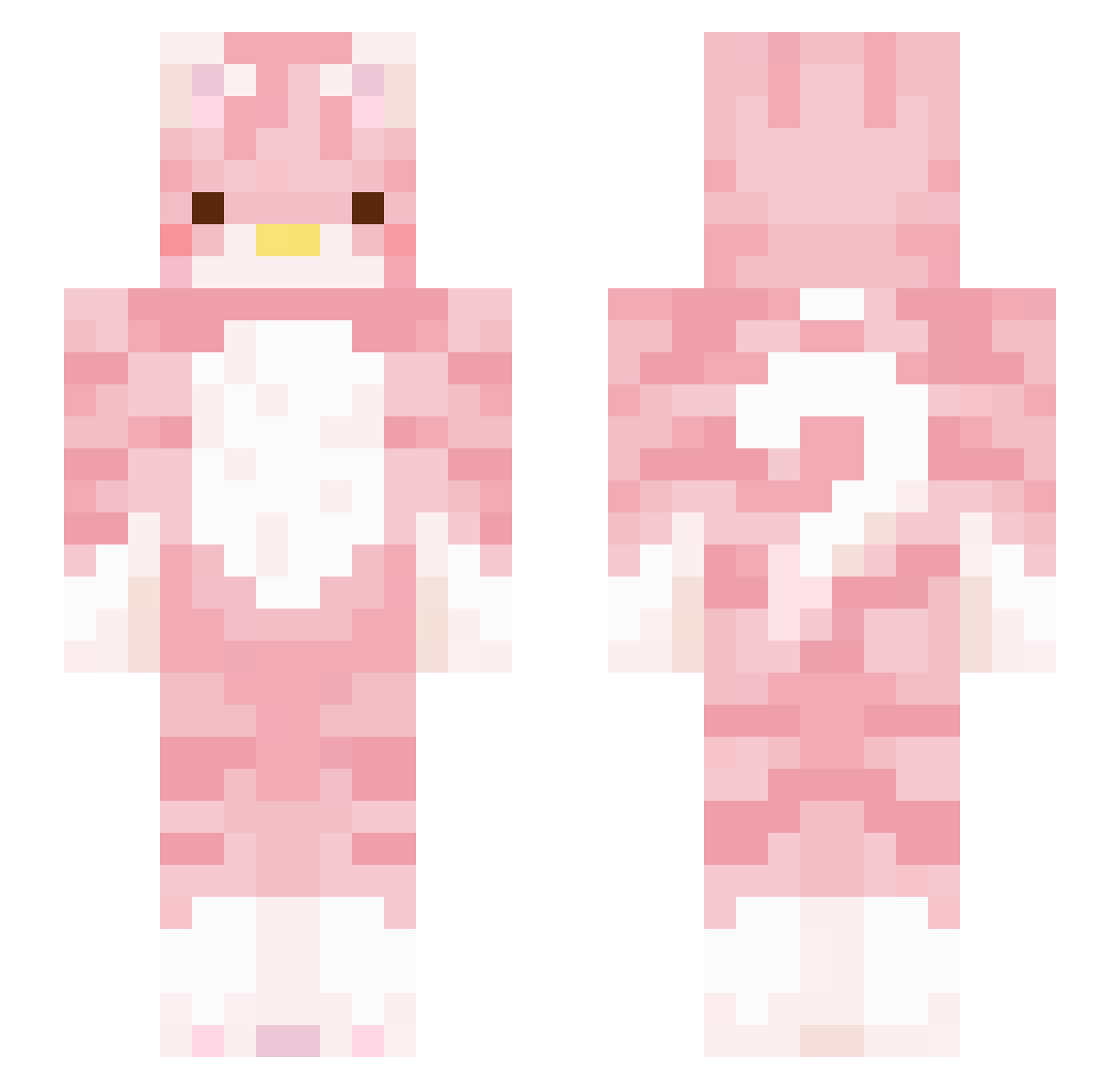 yozz0531 Minecraft skin, front and back view